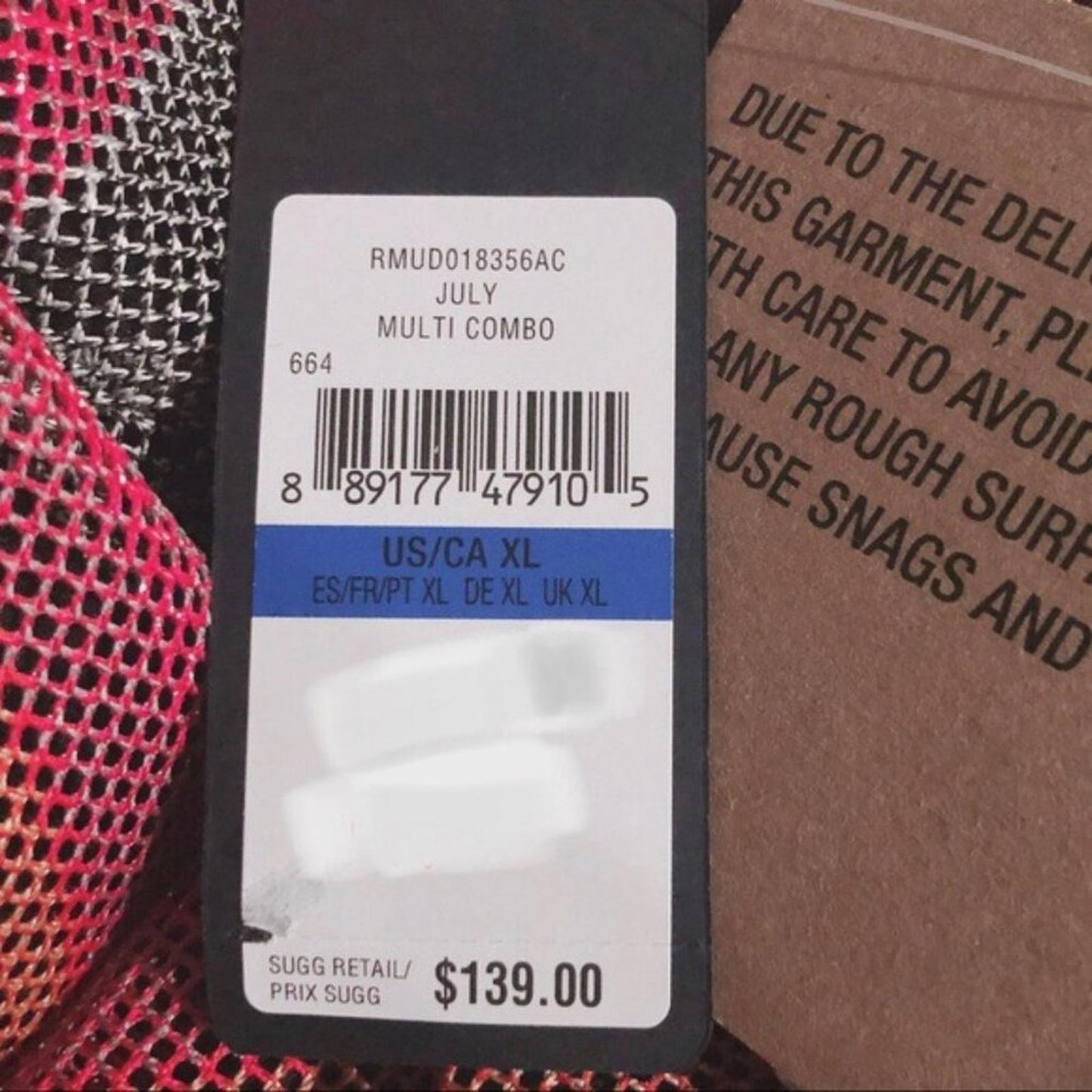 Rachel Roy Finn Metallic Striped Maxi Dress in Pink Grey Mesh Size XL NEW $139