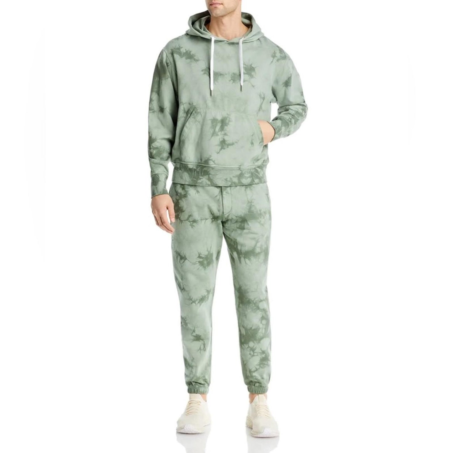Rag & Bone Prospect Jogger City Tie Dye Sweatpants in Leaf Green Size XL $225