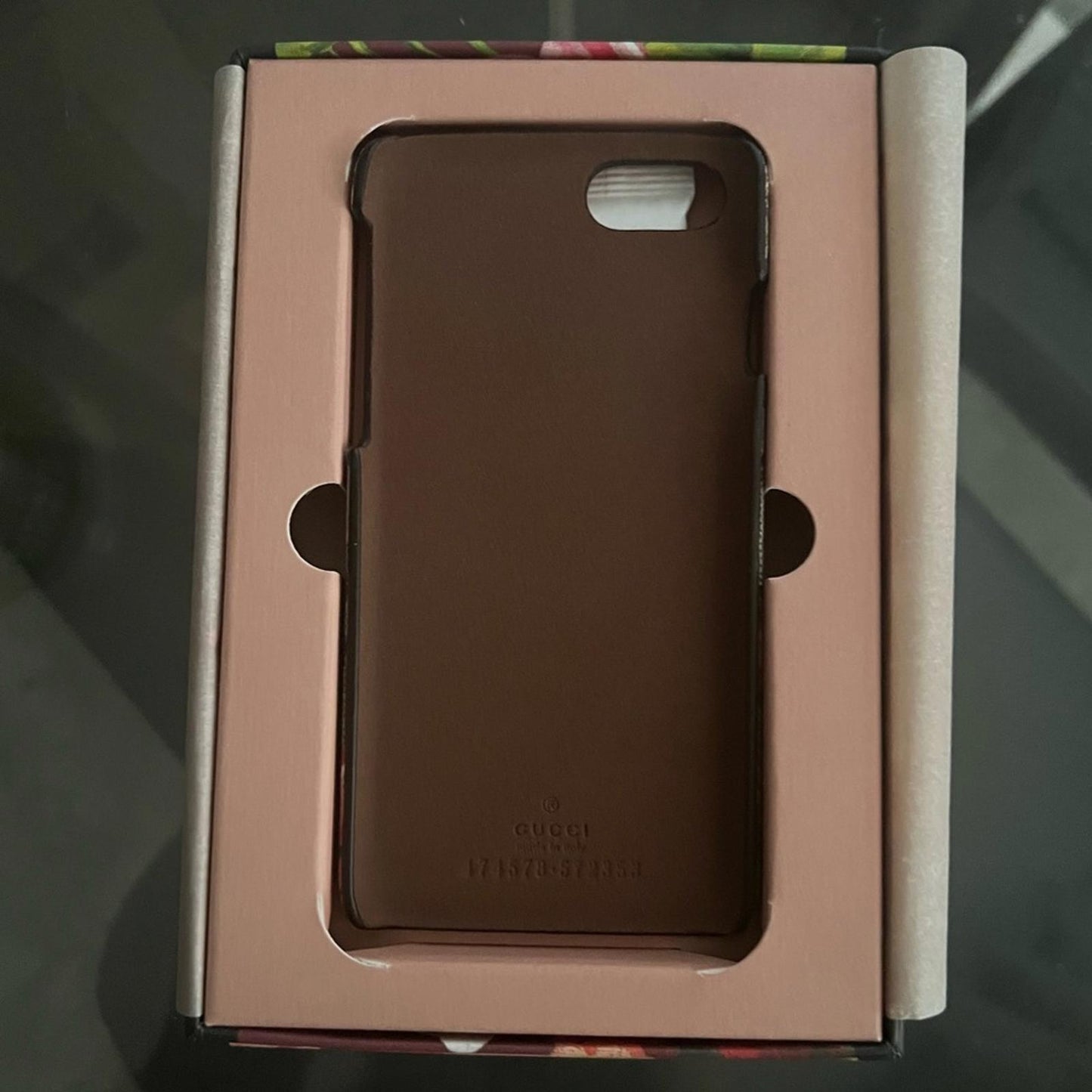 Gucci GG Blooms IPhone Case, New in Box Retail $325
