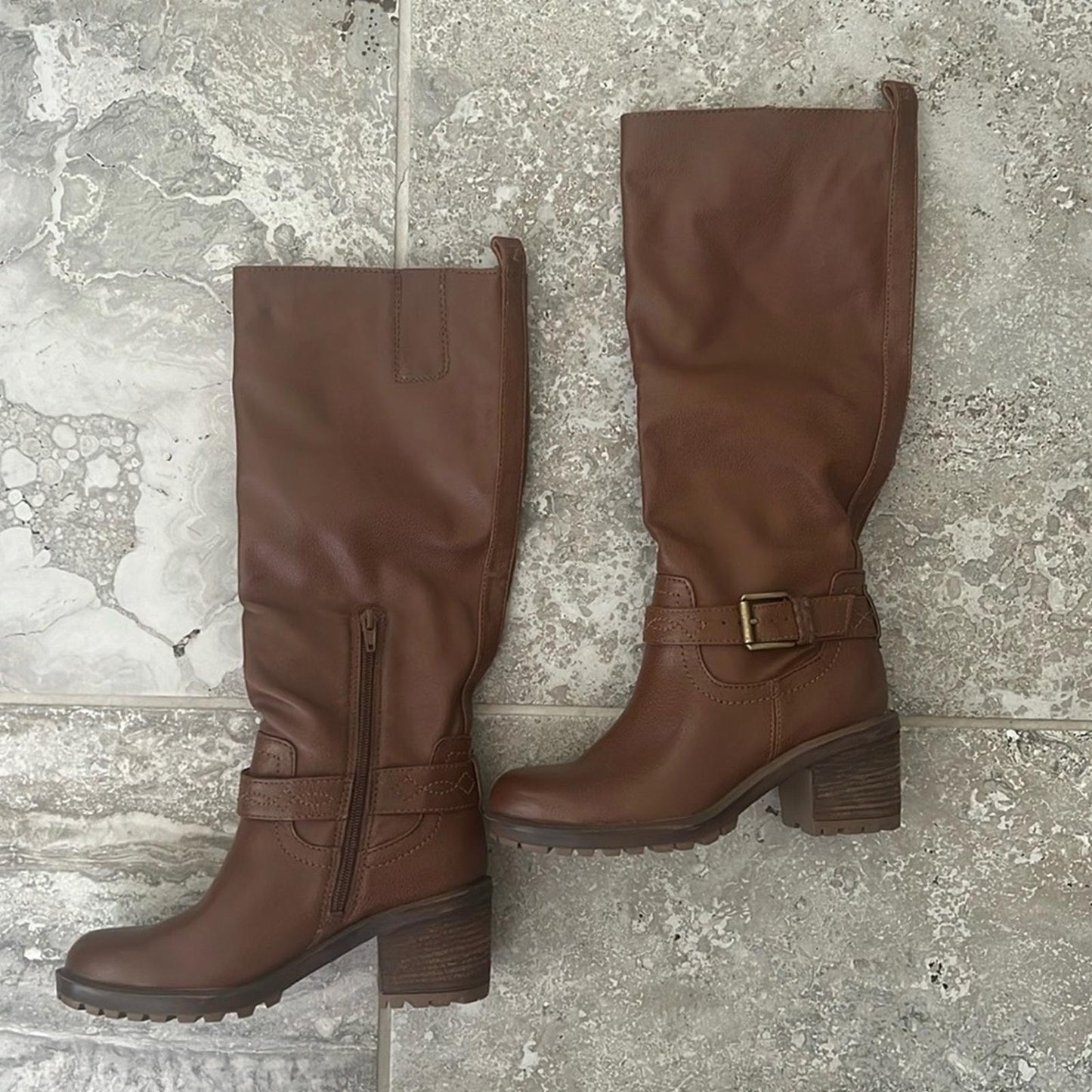 Zodiac Georgia Knee-High Riding Boots in Cognac Size 7, NEW Retail $189 SOLD OUT