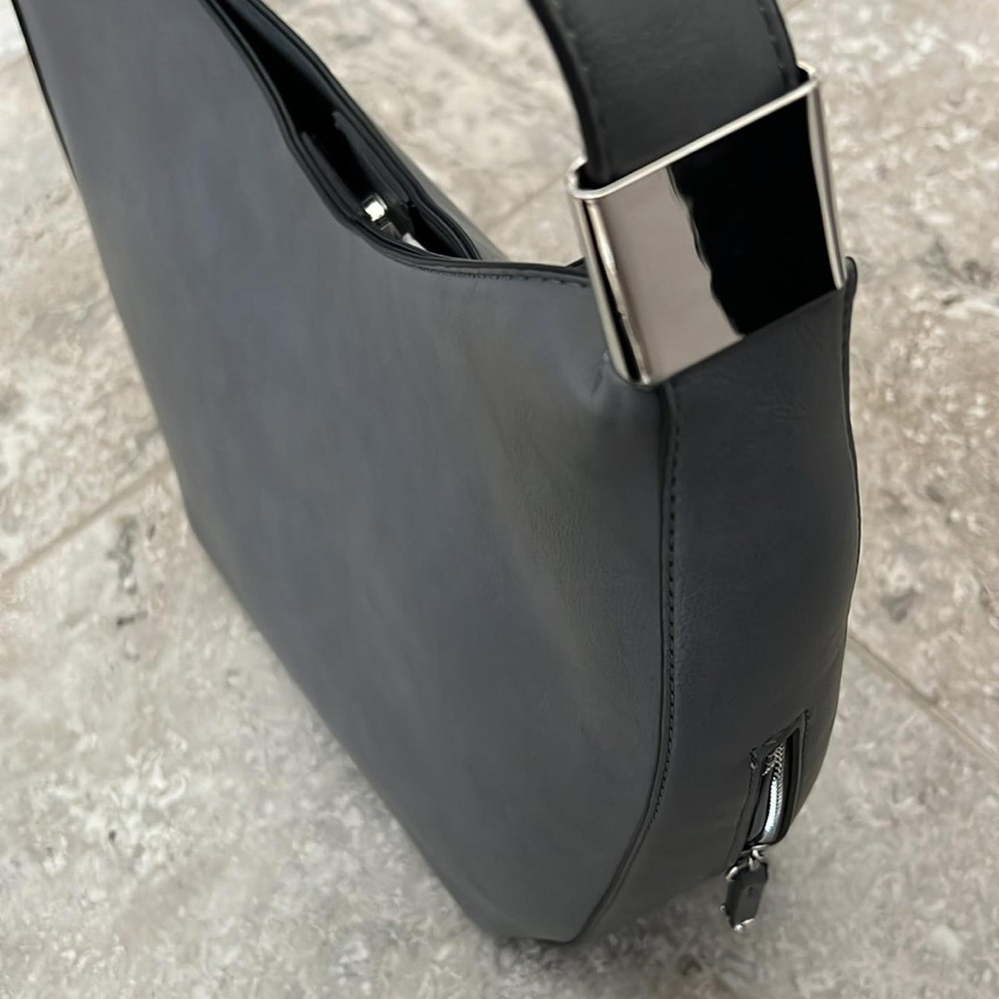 Alfani Bangle Hobo Bag in Gray, New w/Tag Retail $99.50