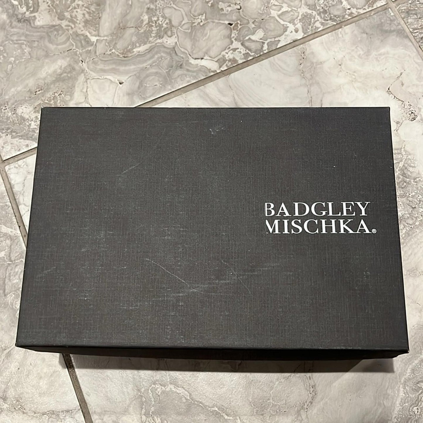 Badgley Mischka Ultima Strappy Block Heel Sandals, Size 11 New in Box w/Dust Bag
