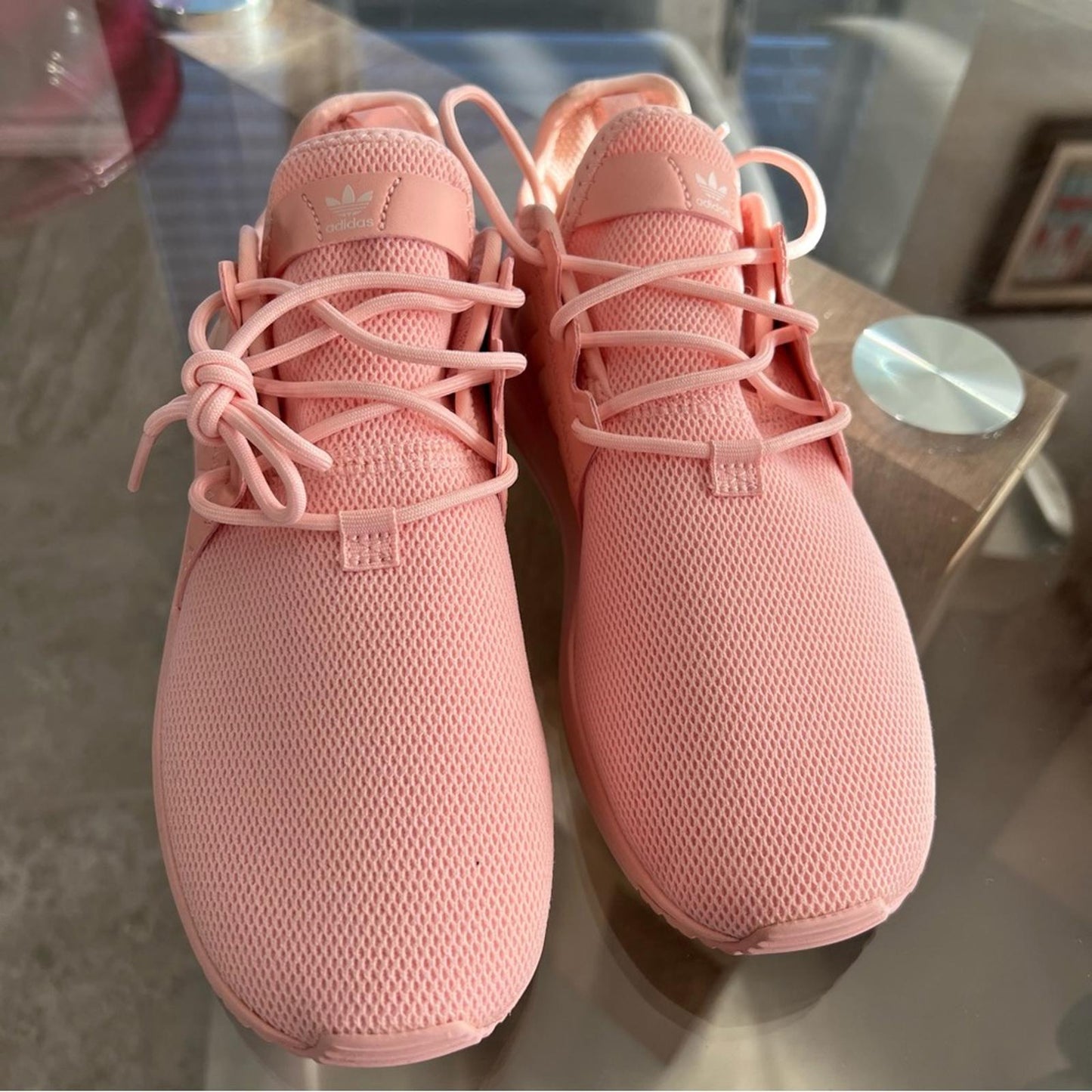 NEW Adidas X-PLR Lace-Up Sneakers in Icey Pink Size 3, NEW w/o Box