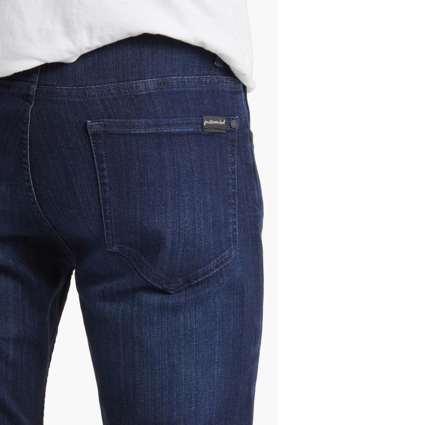 7 For All Mankind Luxe Performance Plus Slimmy Slim Fit Jeans Blue, Size 30 NWT
