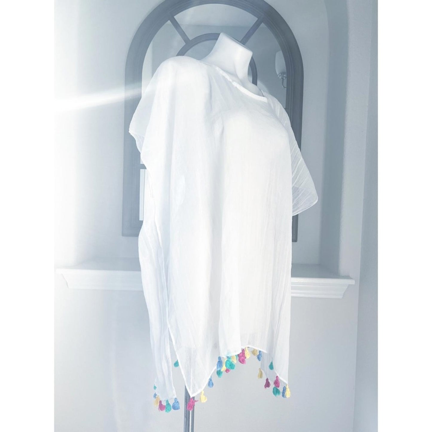Nordstrom Swim Coverup with Tassles, One Size