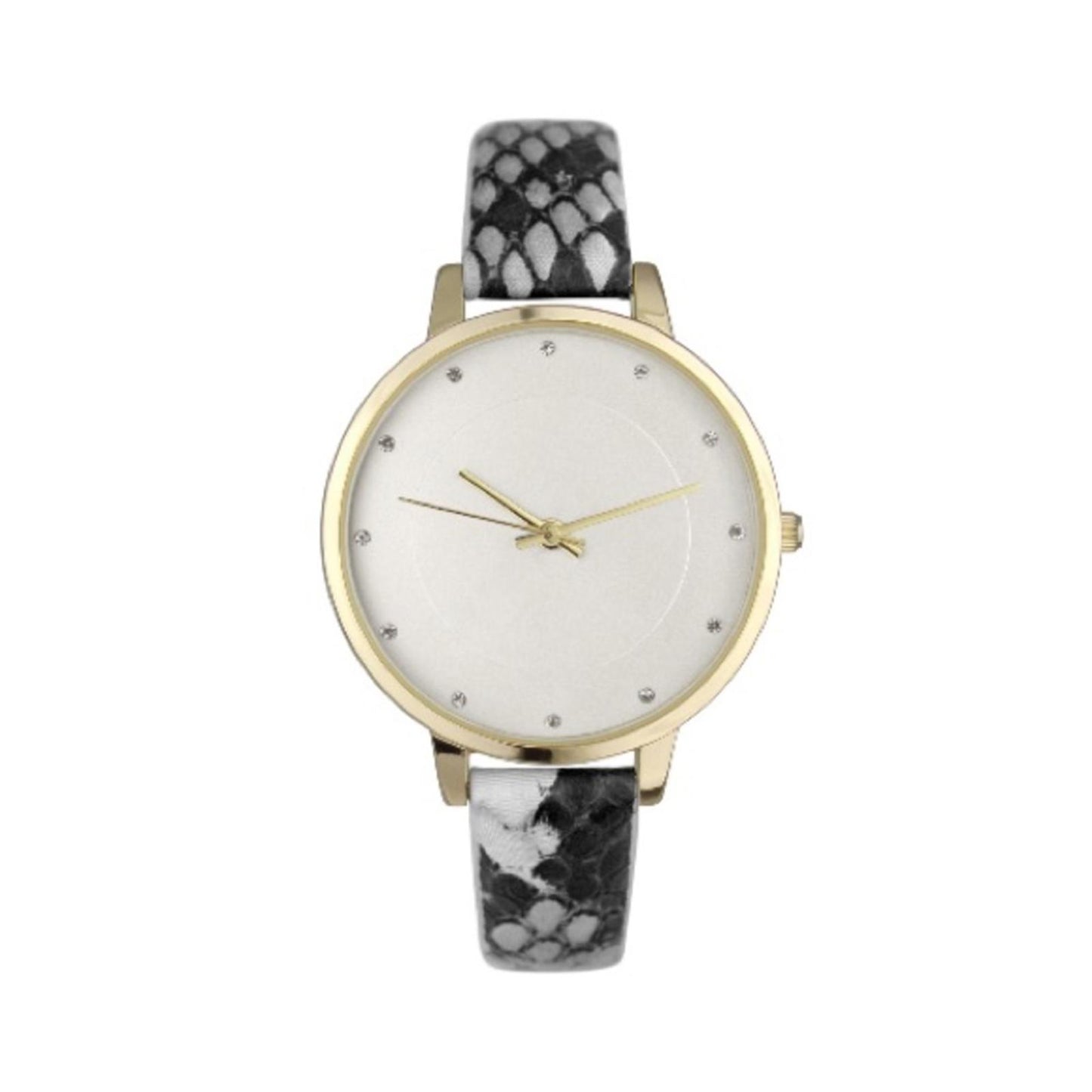 INC Gray Faux Snake Strap Watch 38mm, New w/Tag Retail $49.50