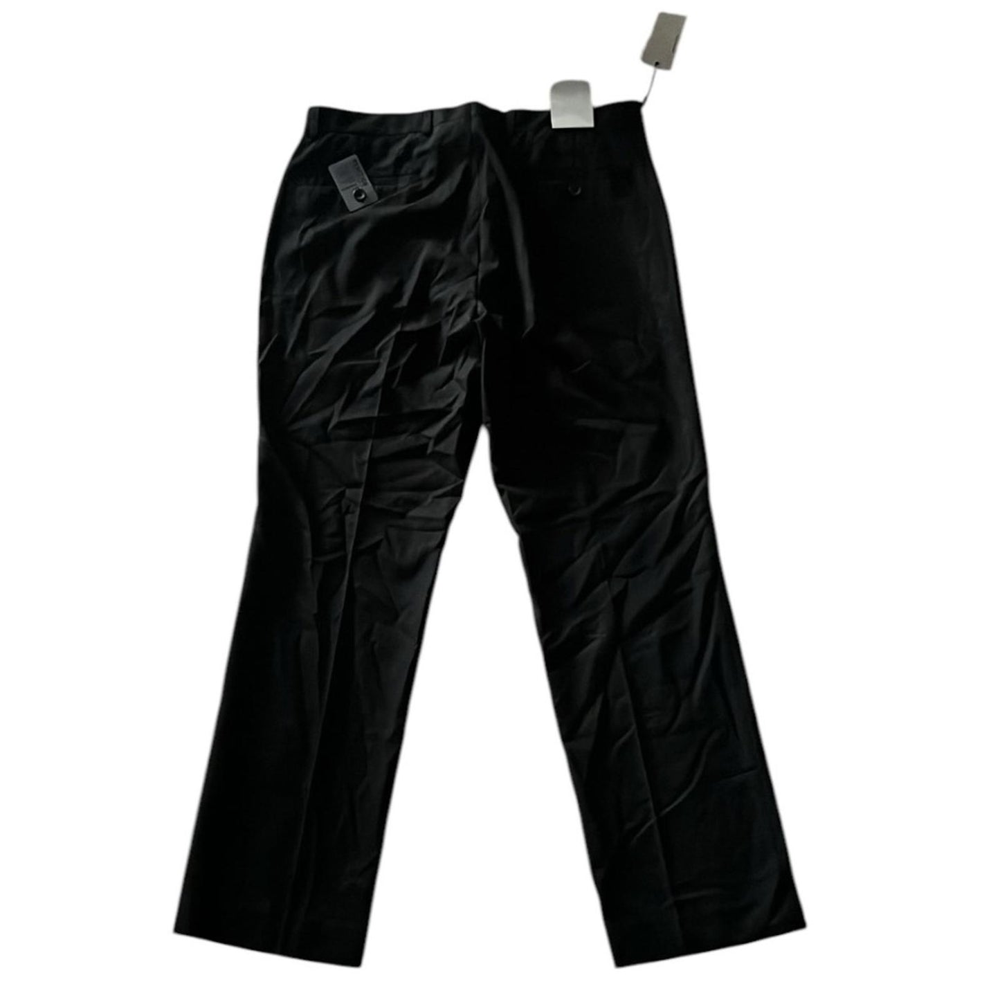 Reaction Kenneth Cole Black Dress Pants, Size 33W X 30L New w/Tag
