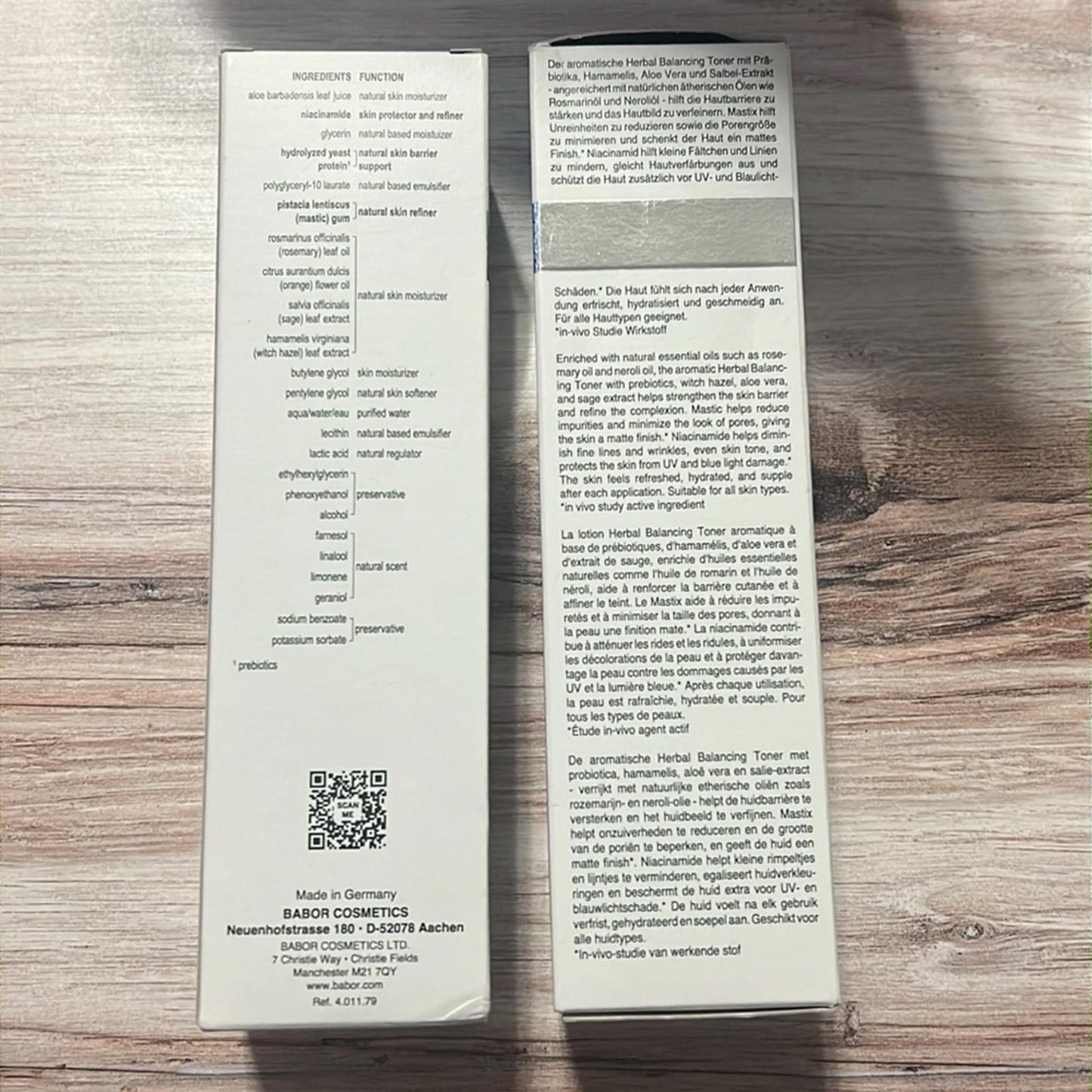 X2 BABOR Clean Performance Herbal Balancing Toner, 200ml/Each New in Box