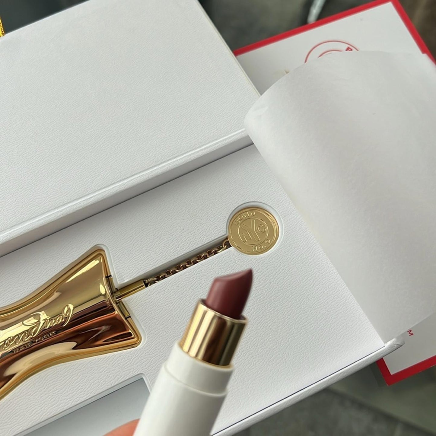 Bond No.9 New York Refillable Lipstick 2-Piece Set, Central Park - New in Box