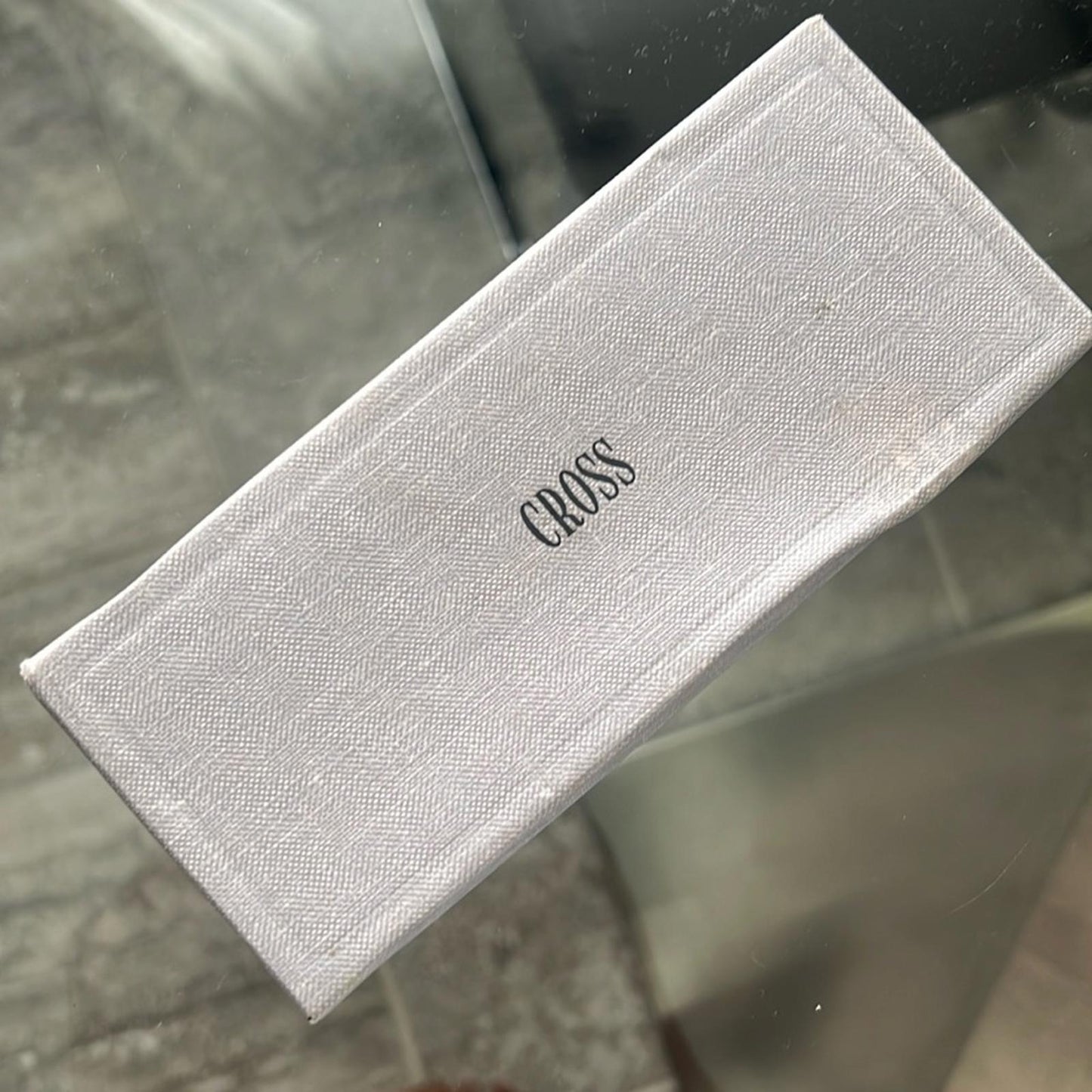 CROSS 1970s Pen and Pencil Set No.2101 in Gray Comes in Original Box - VINTAGE!