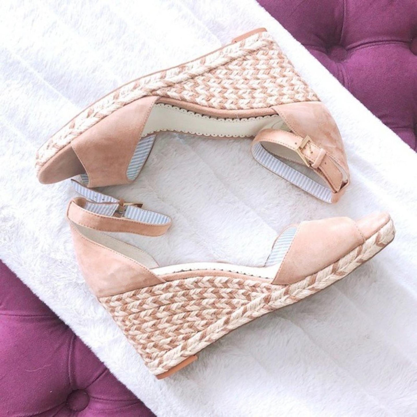 1901 Espadrilles Ankle Strap Sandals, NEW, Size 11