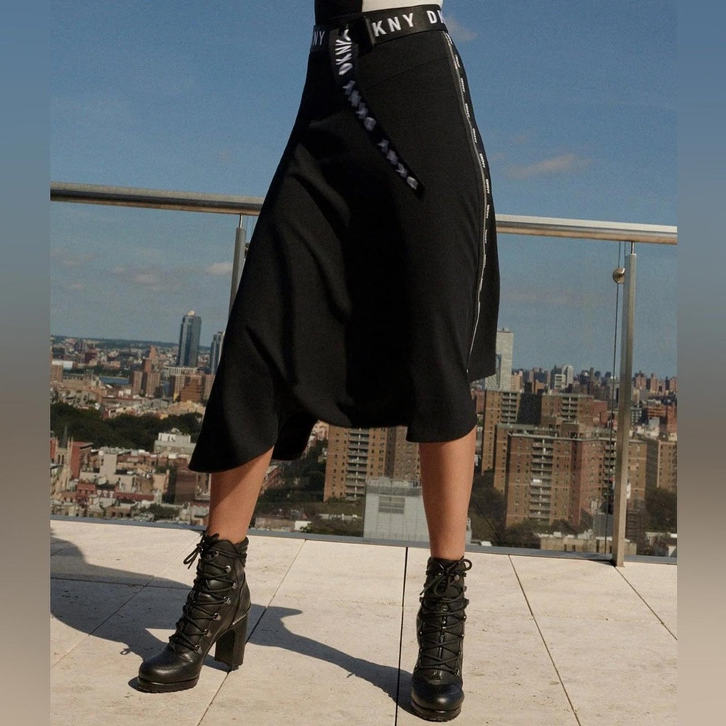 DKNY Lenni Lace-Up Ankle Boots, Oiled Suede Black Size 11 New in Box Retail $189