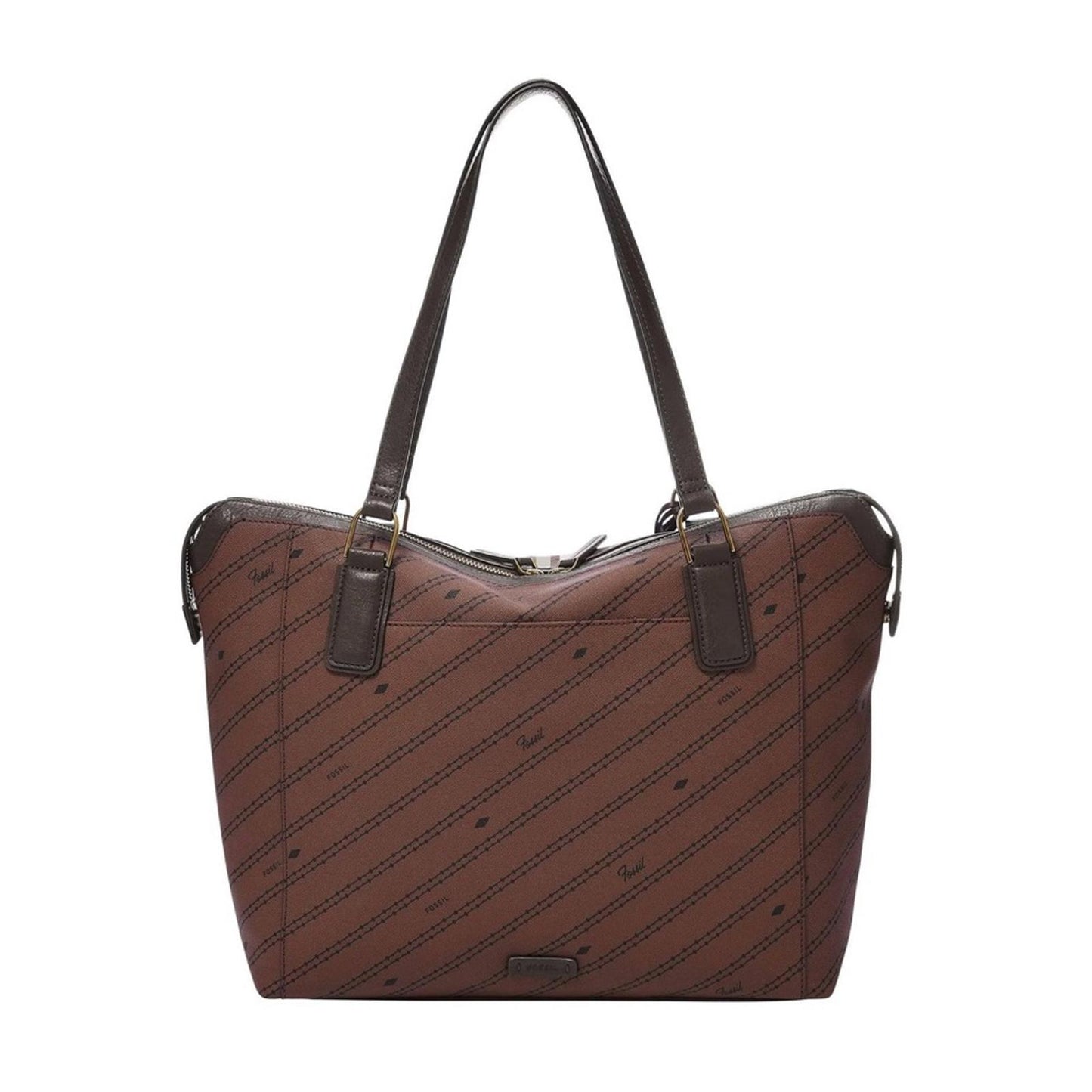 Fossil Women's Jacqueline Tote Bag in Brown, New w/Tag Retail €259