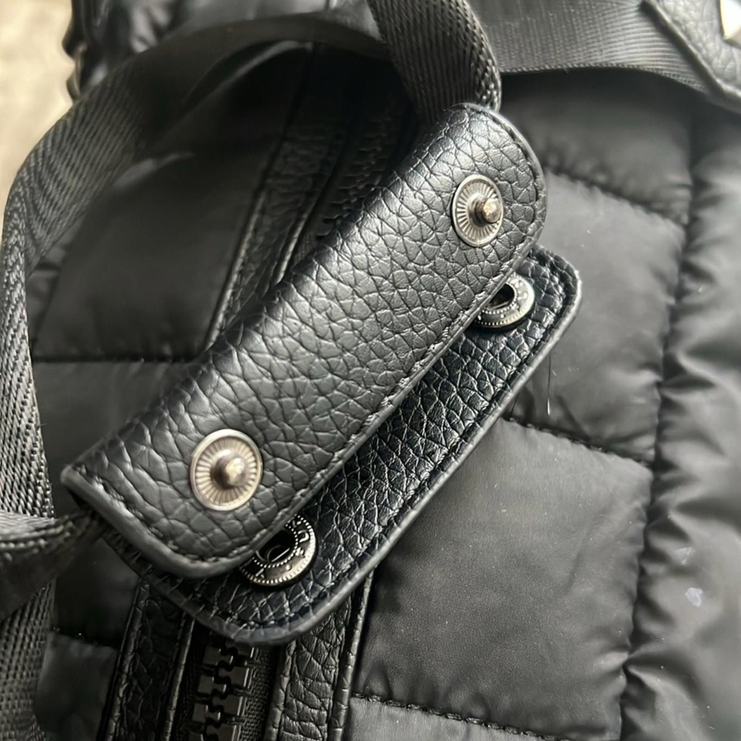 Anthropologie’s Cynthia Rowley Quilted Puffer Satchel Bag, Black Retail $129