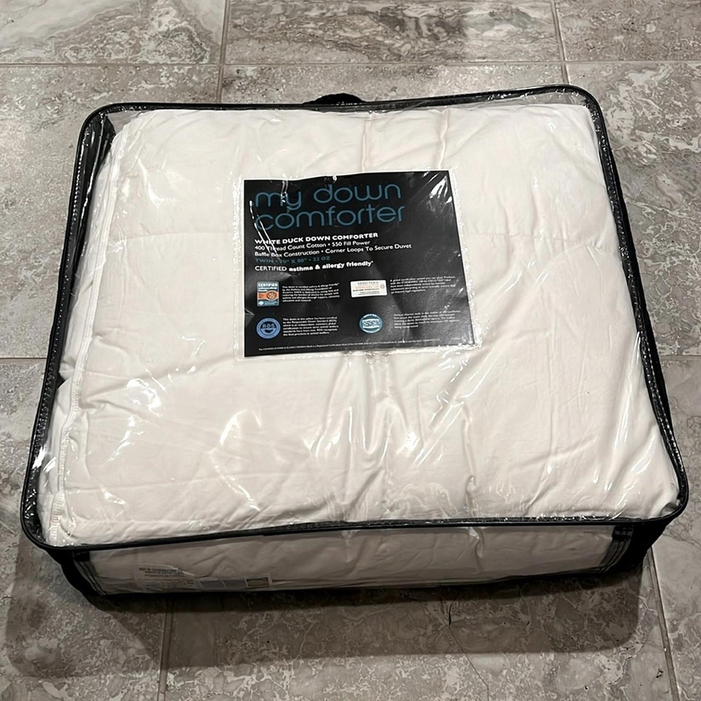 Bloomingdale's My Down Asthma & Allergy Friendly® Comforter 400 Thread Count