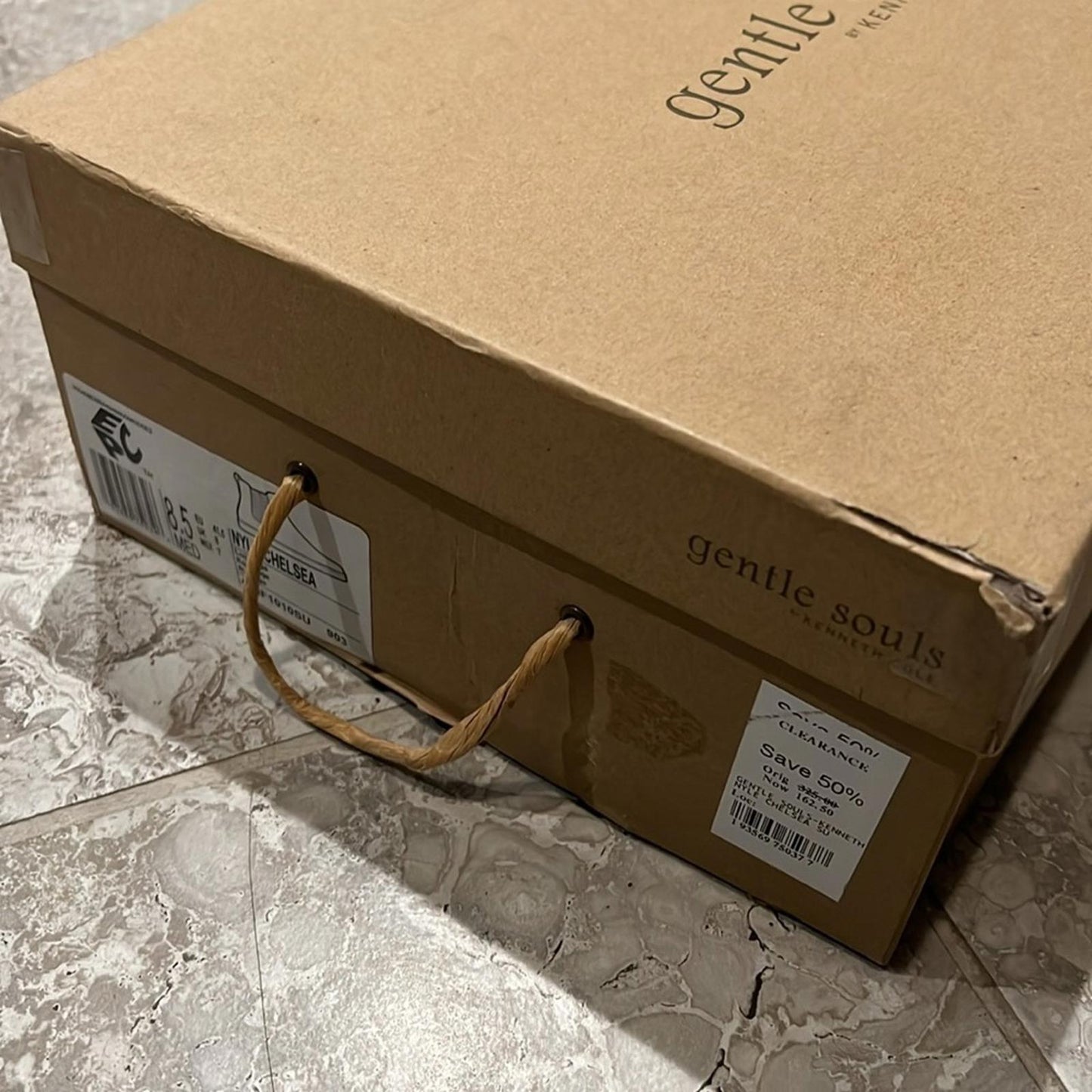 Gentle Souls Men's Nyle Chelsea Sneaker Boots in Luggage Size 8.5 EXCELLENT $325