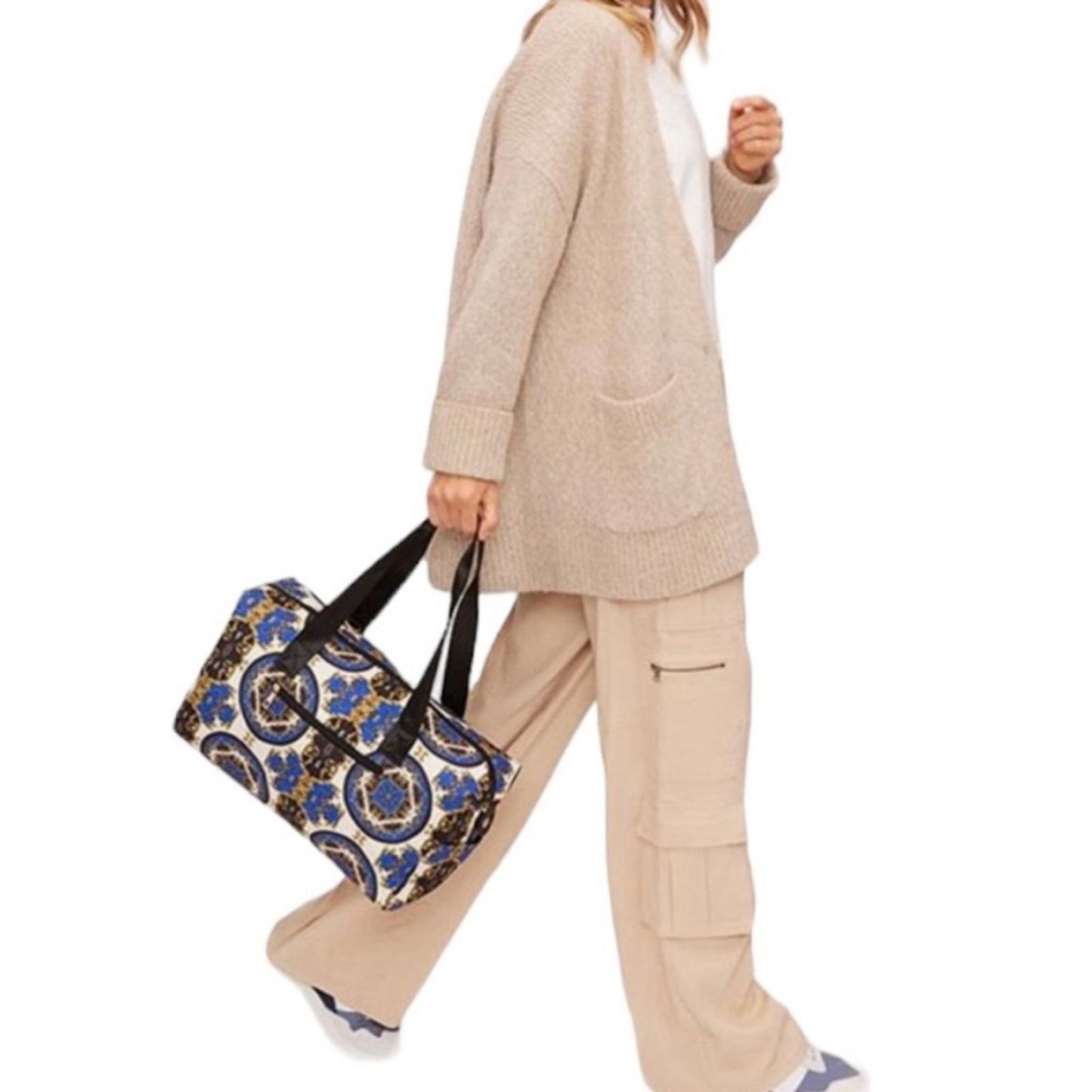 Alice + Olivia Duffle Bag, Regal Romance with Pockets, Sac de Sports New w/Tag