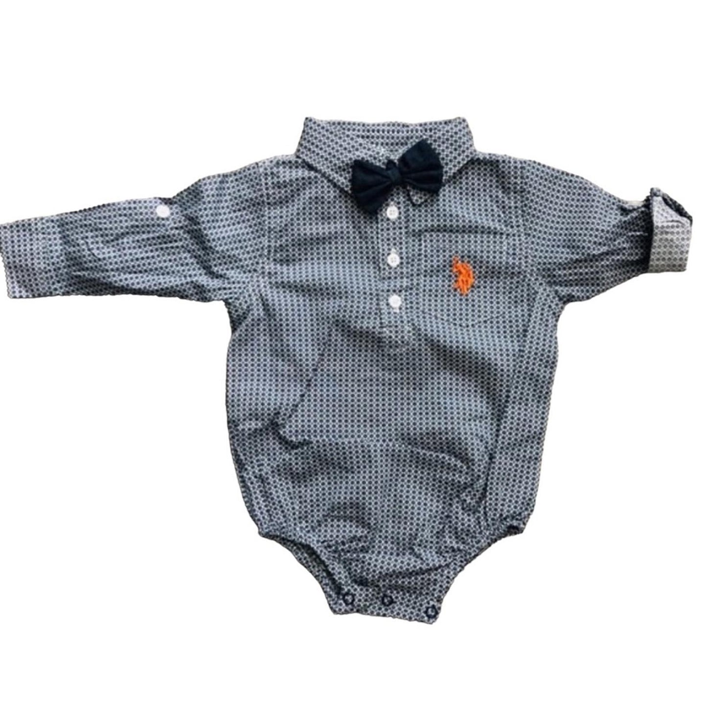 U.S. Polo Assn. 2-Piece Set Shirt & Jogger Pants Baby Size 12M New w/Tag