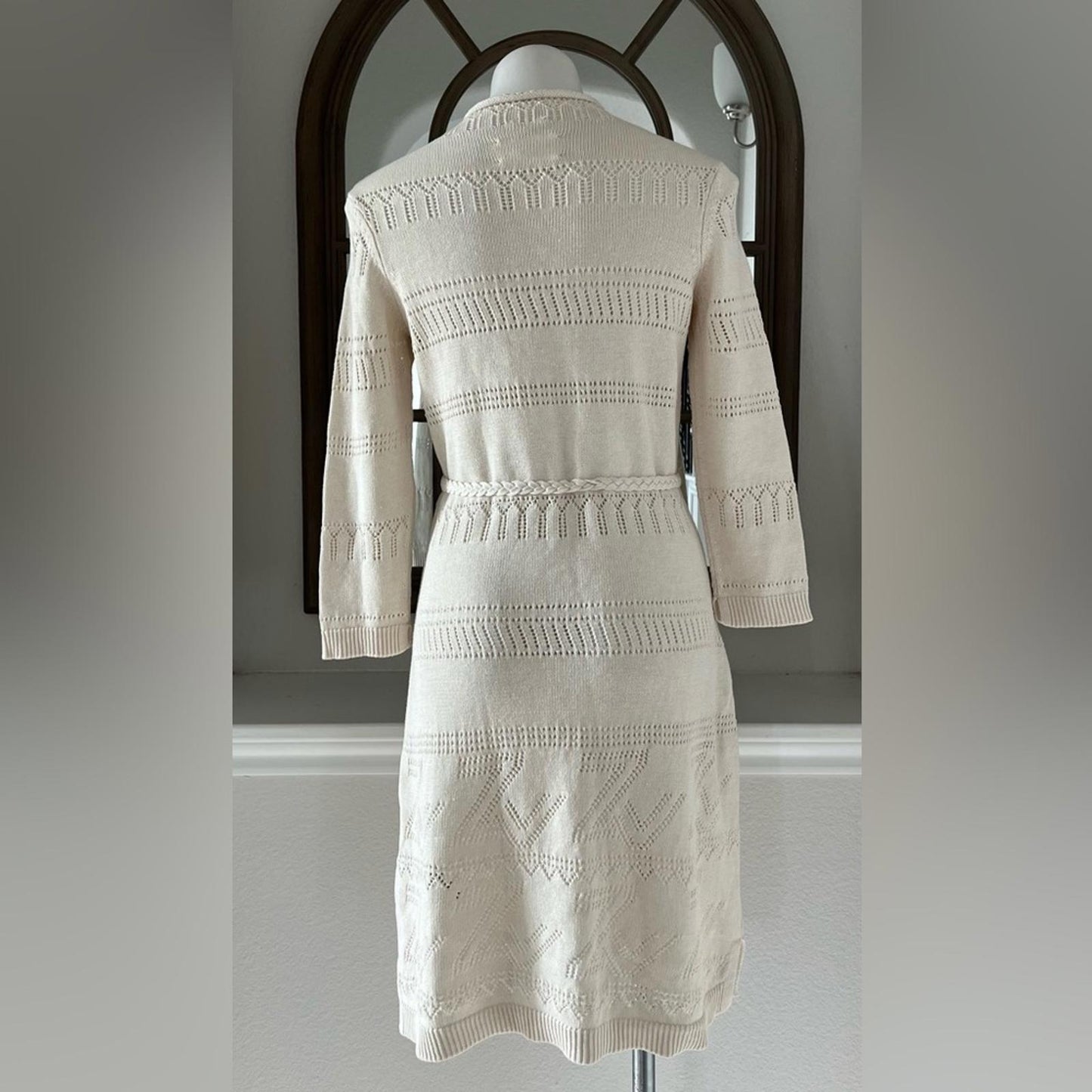 Zadig & Voltaire Cecily ZV Monogrammed Knit Dress, Size M New w/Tag, Retail $548