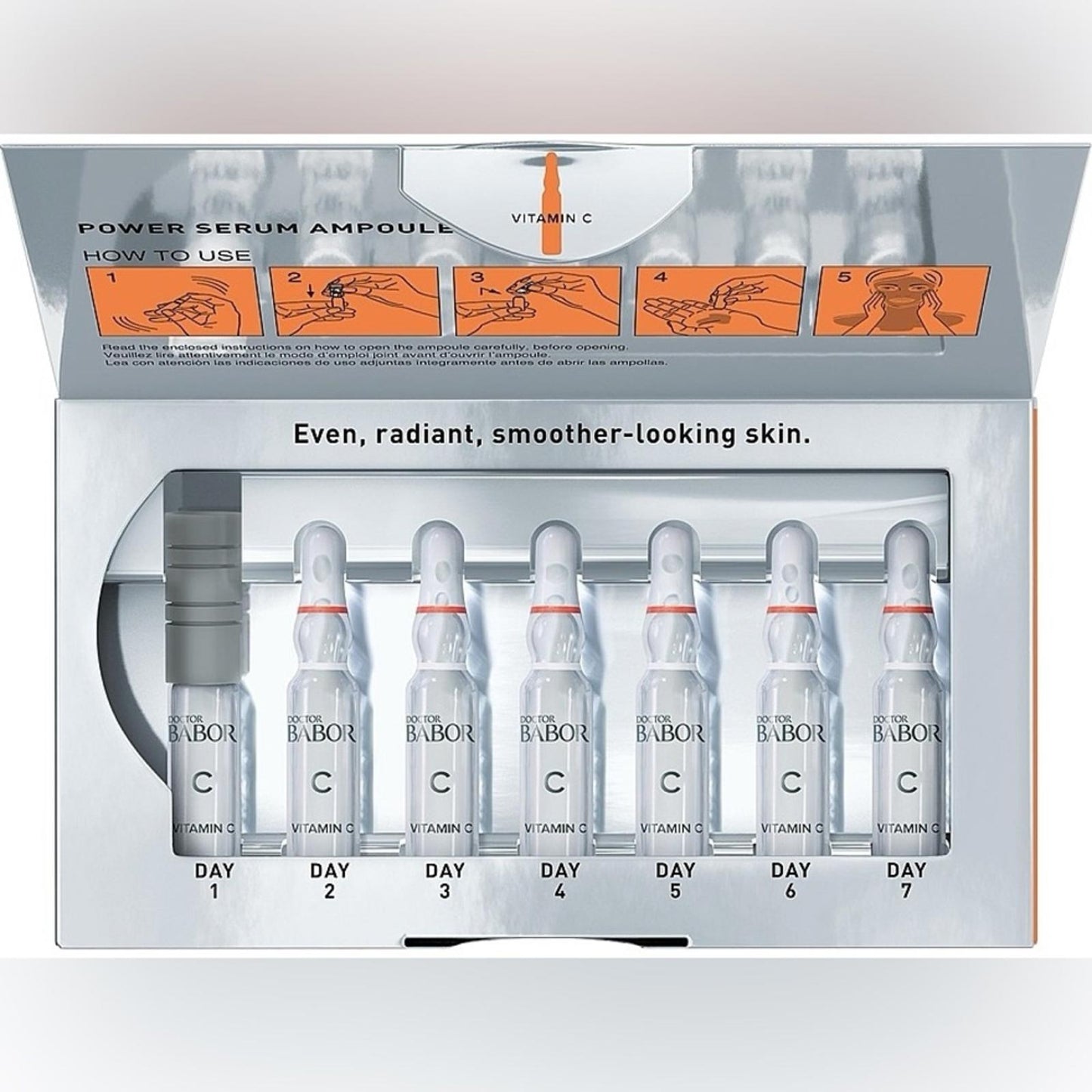 BABOR 7 Vitamin C Power Serum Ampoules NEW in Box & SEALED