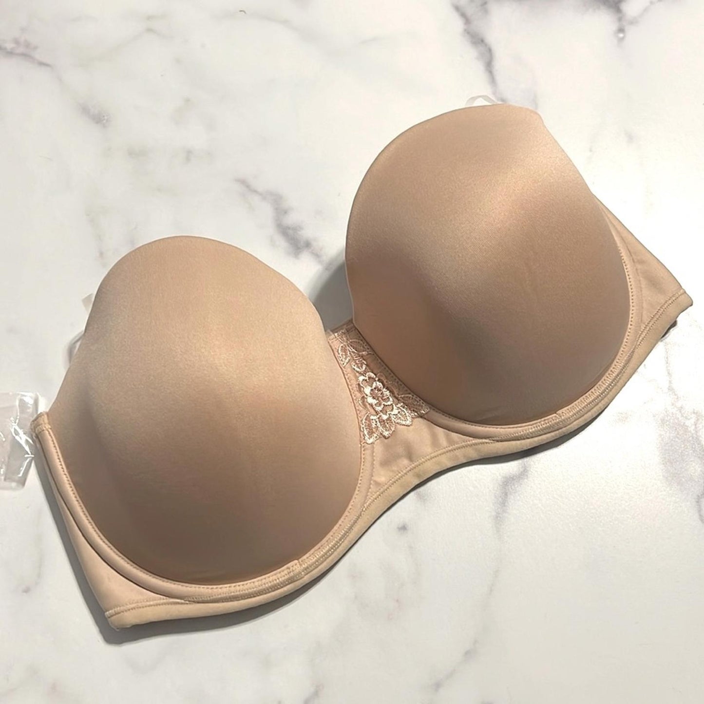 NEW Vanity Fair Strapless Full-Figure Bra, Comes with Straps, Size 40D NWT