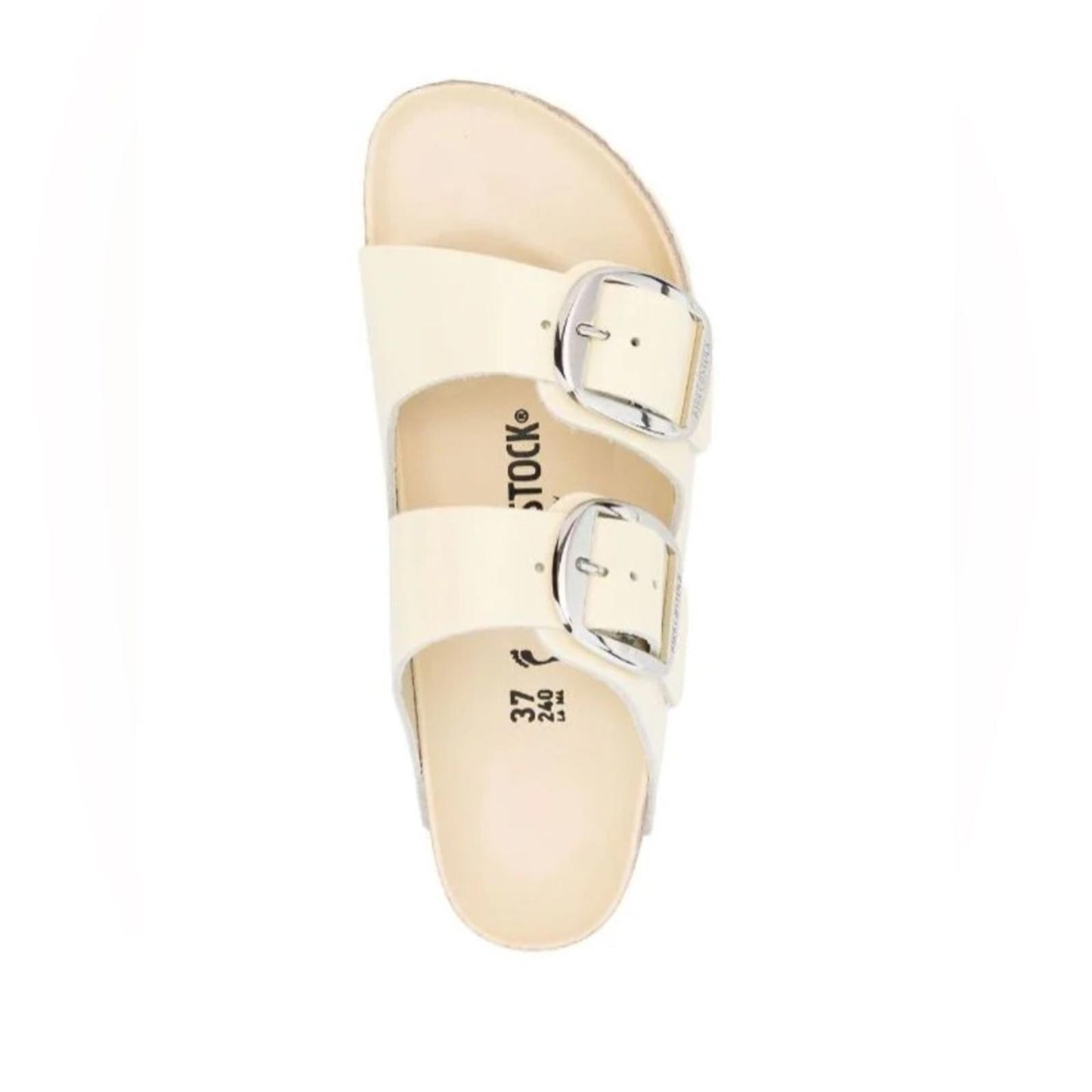 Birkenstock Arizona Big Buckle Sandals in High-Shine Butter Size 40 (W9,M7) NWT