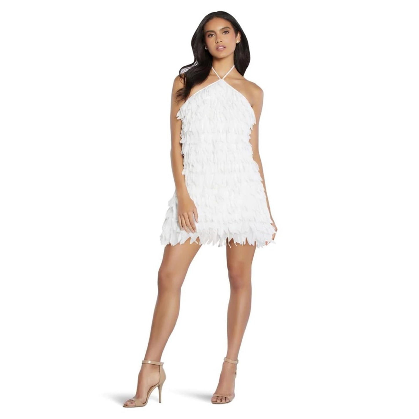 Aidan Mattox Halter Trapeze Dress, Size 14 New w/Tag Retail $295