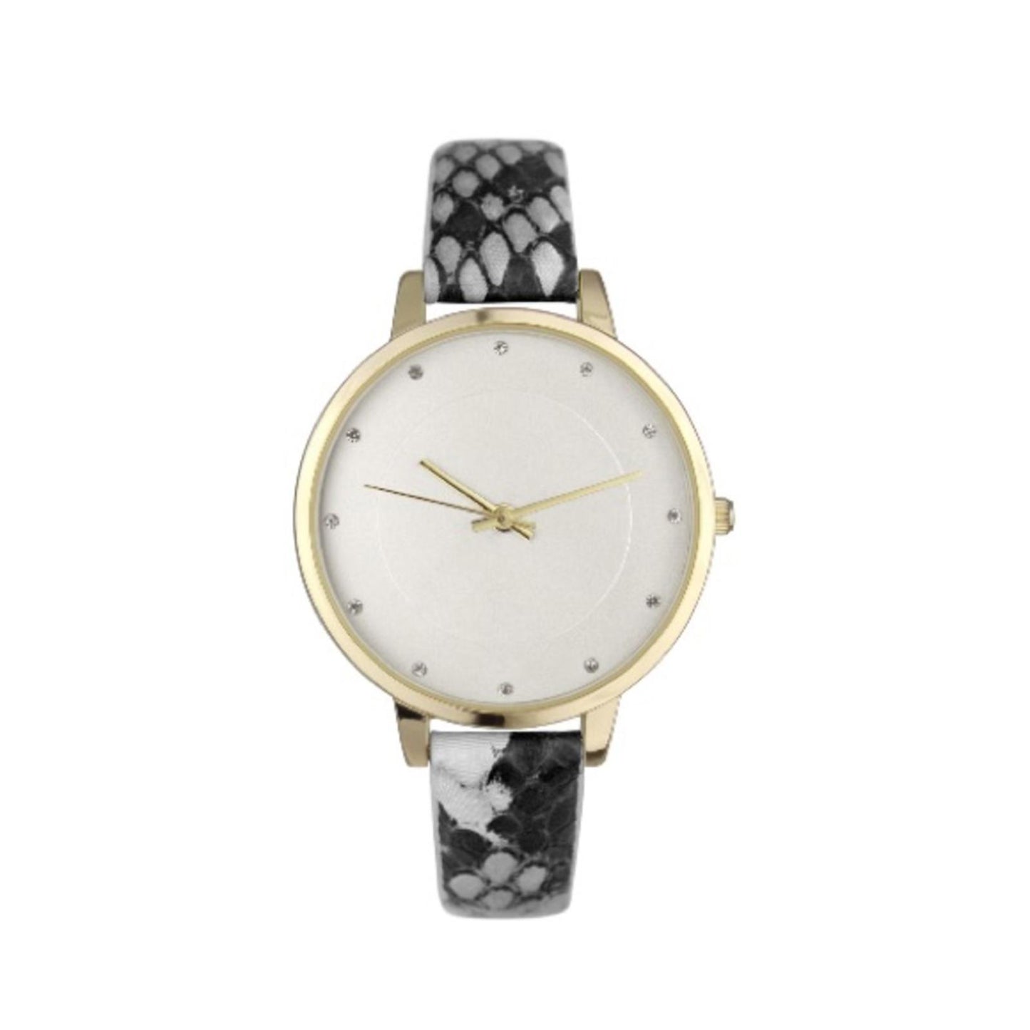 INC Gray Faux Snake Strap Watch 38mm, New w/Tag Retail $49.50