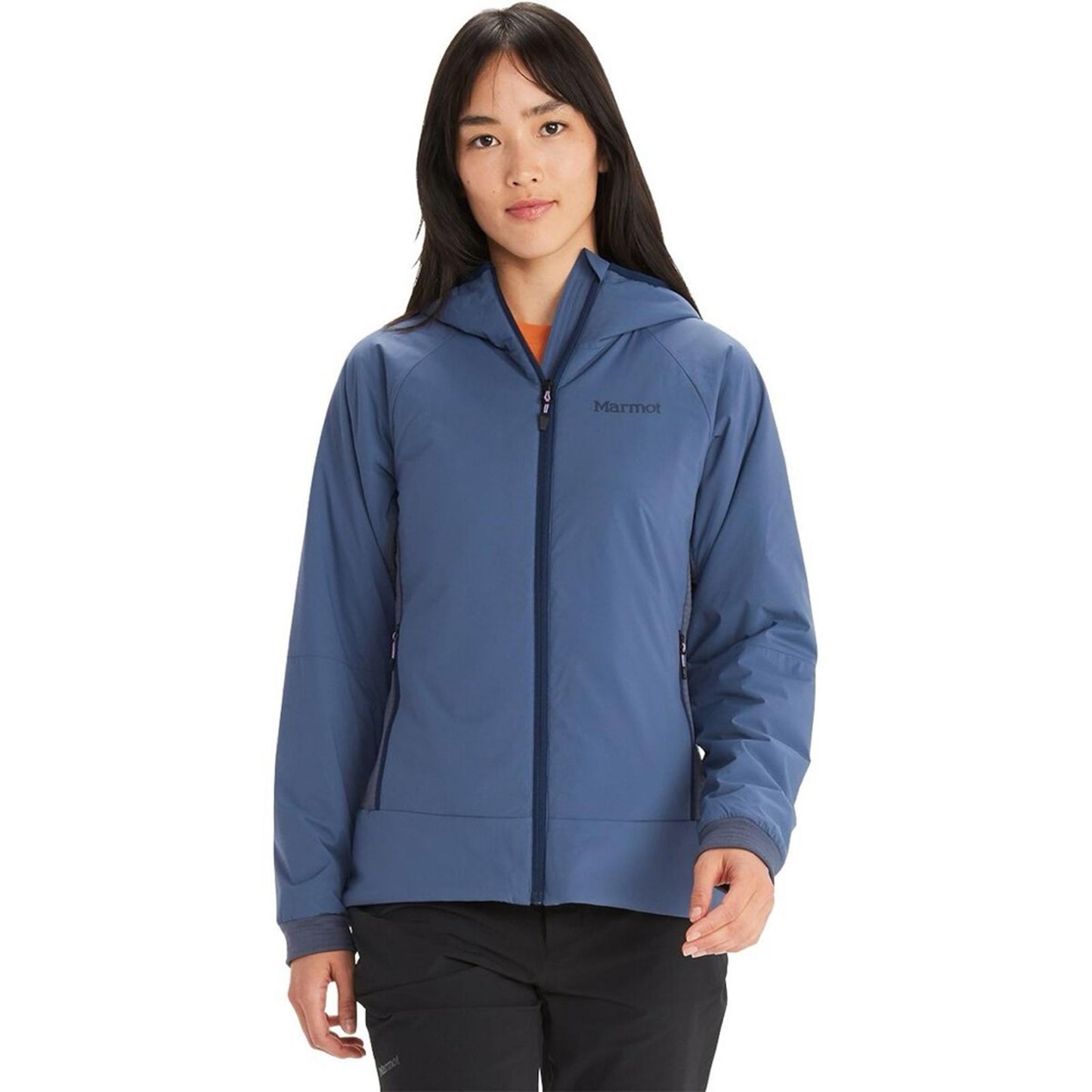 NEW Marmot Novus LT Hybrid Hooded Jacket, Blue Size M New w/Tag
