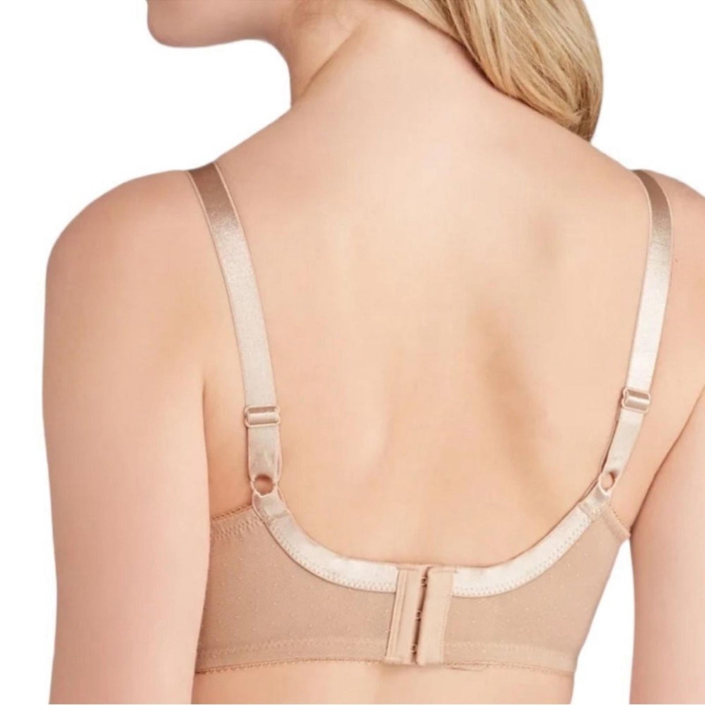 WACOAL Retro Chic Lace Bra w/Mesh Detail, Nude/Tan Size 32DDD EXCELLENT! $68