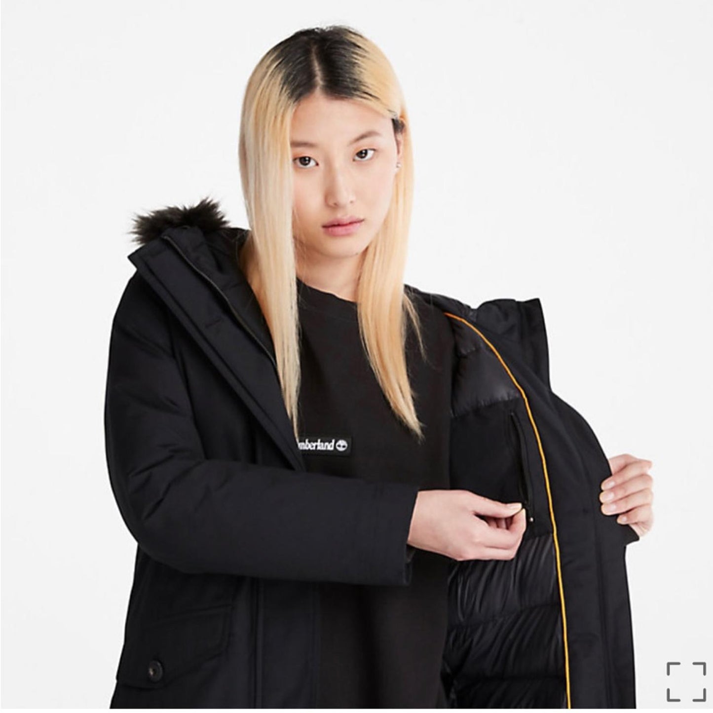 Timberland Waterproof Parka Dry Vent in Black , Women’s Size M New w/Tag