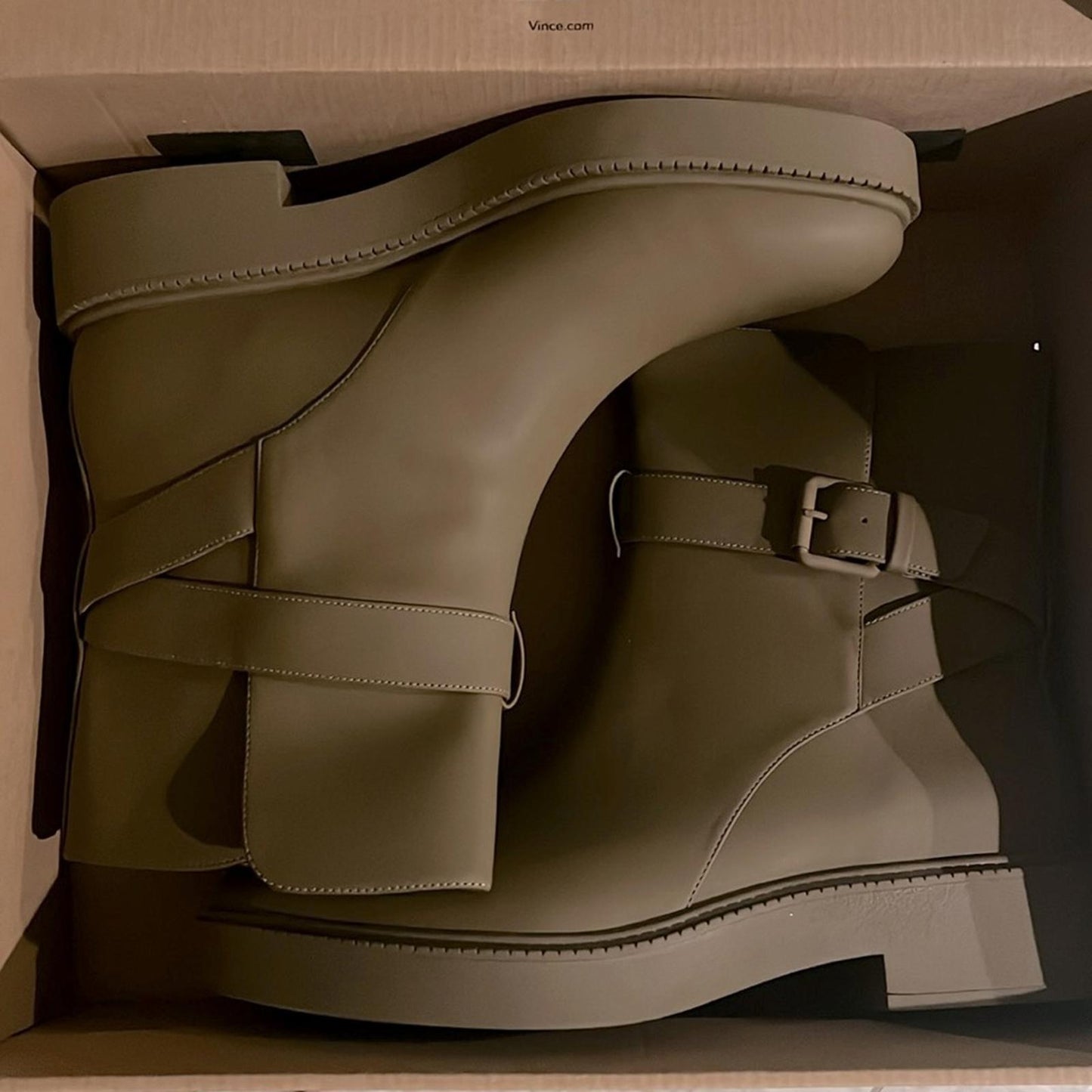 Vince Kaelyn Waterproof Boots, Cypress Size 11 New in Box + Dust Bag