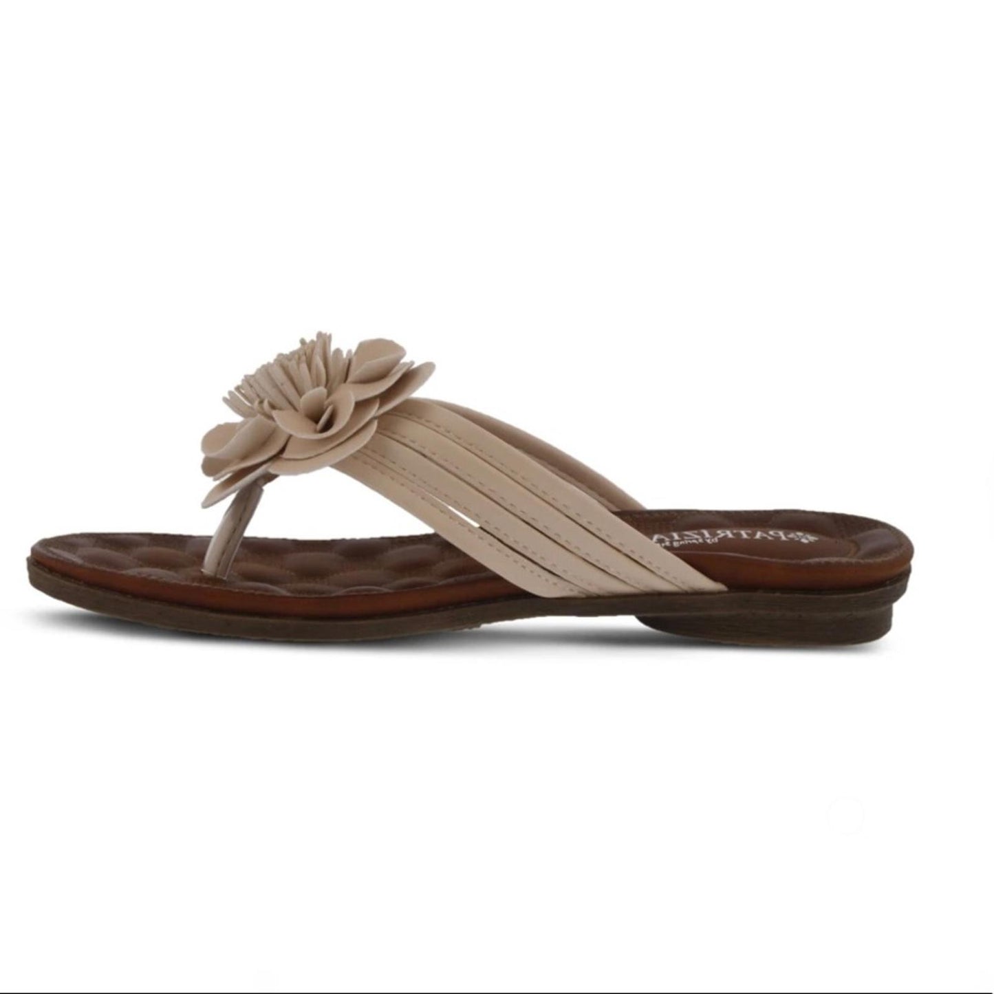Patrizia Cattara Sandals in Beige/Brown Size 36 (5.5-6) New in Box
