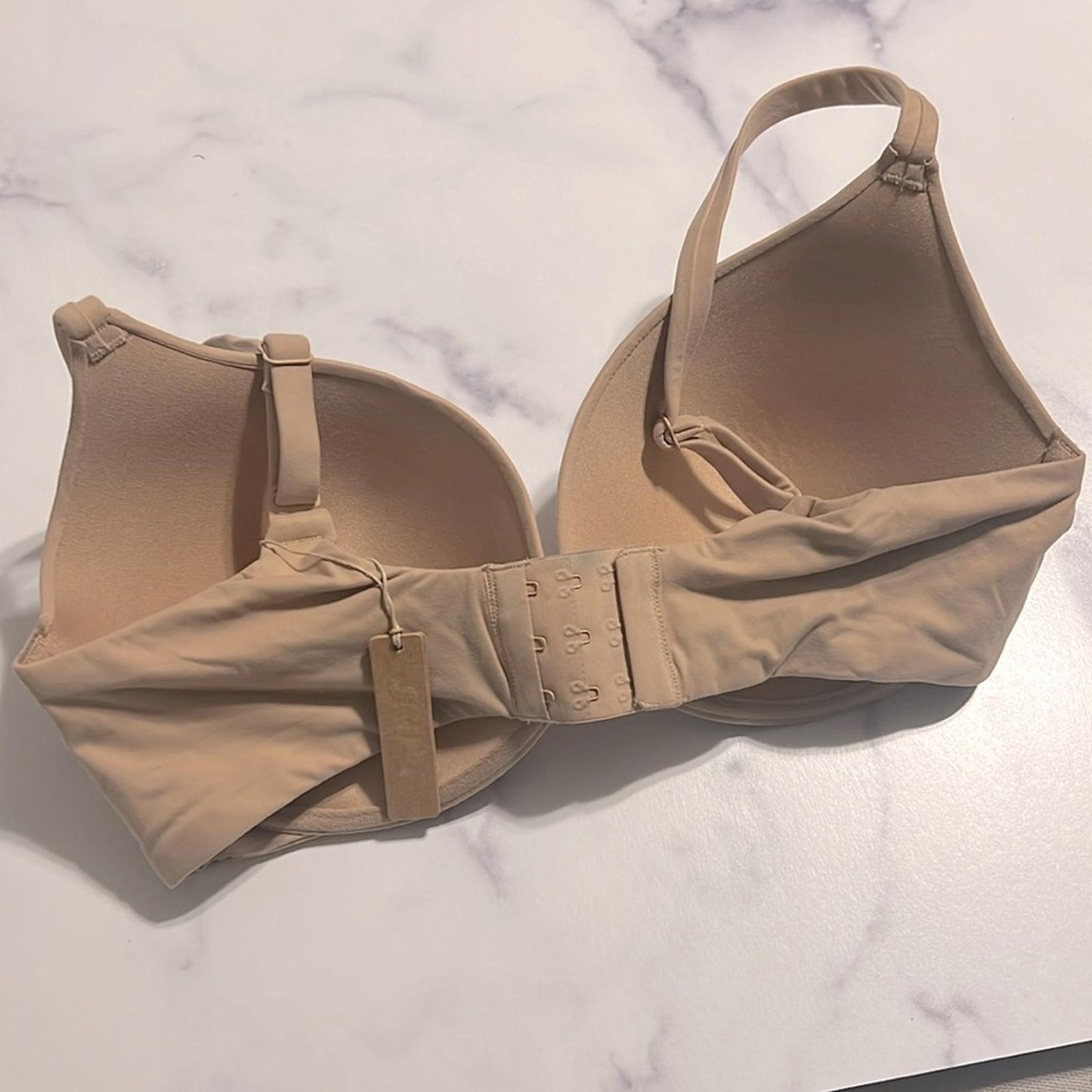 New SKIMS Clay Push-Up Fits Everbody Bra, Style BR-TPU-0022 Size 34DDD New w/Tag
