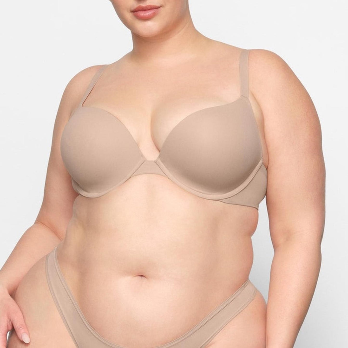 New SKIMS Mica Push-Up Fits Everbody Bra, Style BR-TPU-0022 Size 34DDD New w/Tag