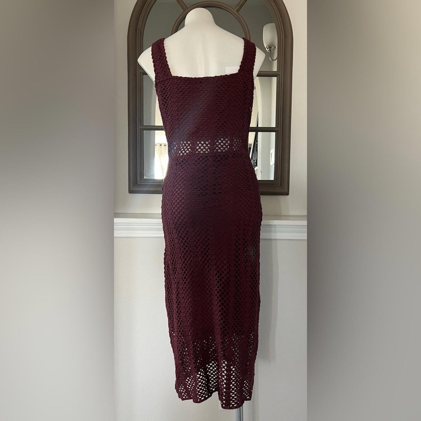 NEW Lucy Paris Women's Mia Crochet Dress, Size M New w/Tag Retail $125