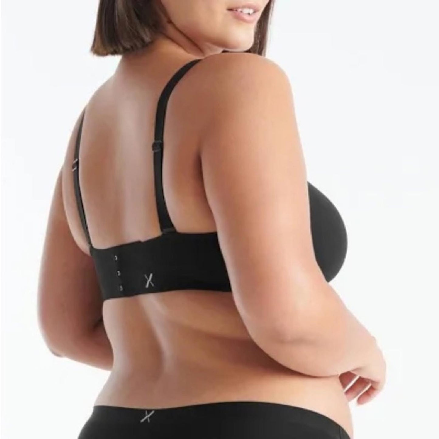Knix Padded V-Neck Wireless Bra, Black Size 5 (Fits 38C, 38D, 40C) New with Tag