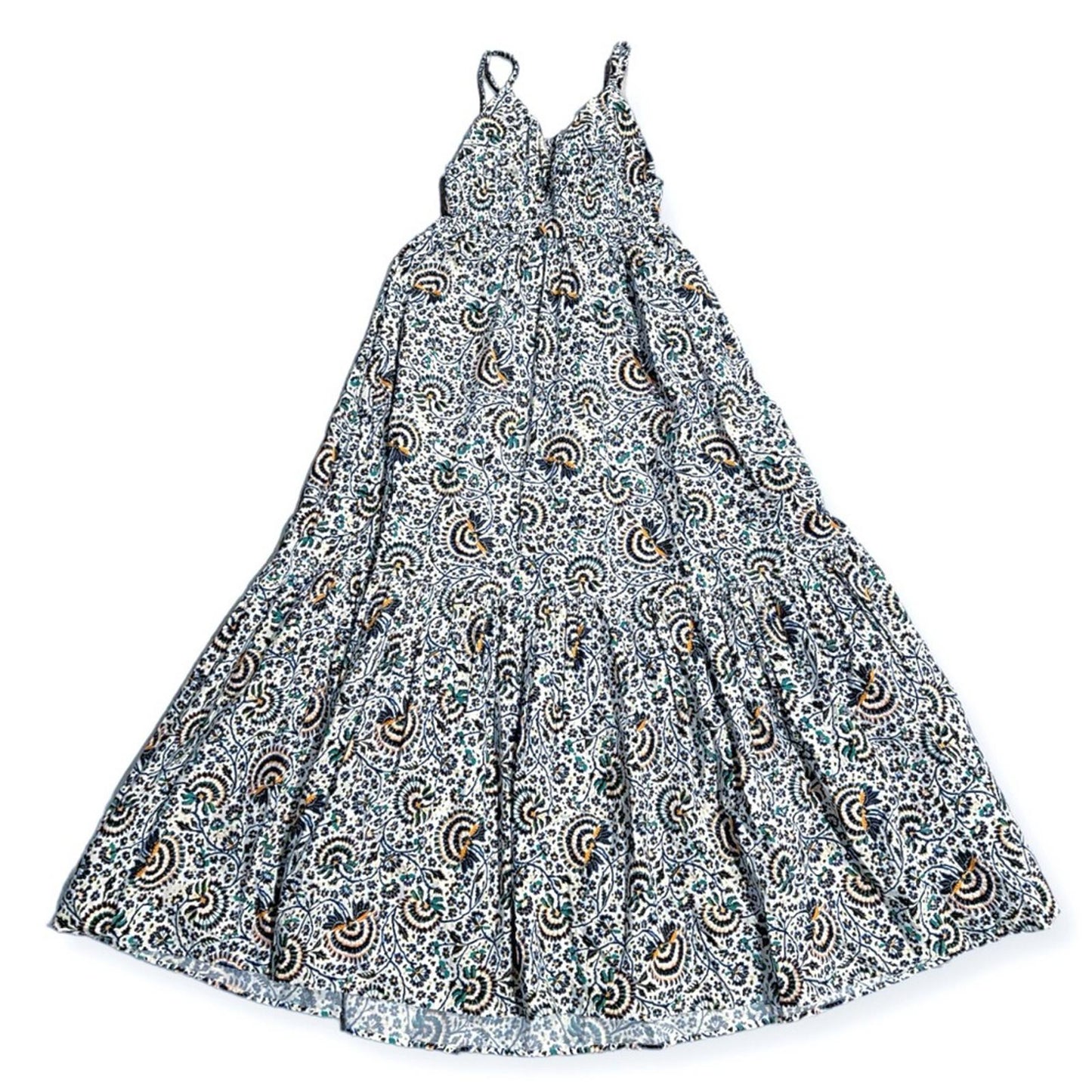A.L.C. Rhodes Printed Cotton-Poplin Midi Dress, Size 4 New w/Tag $545