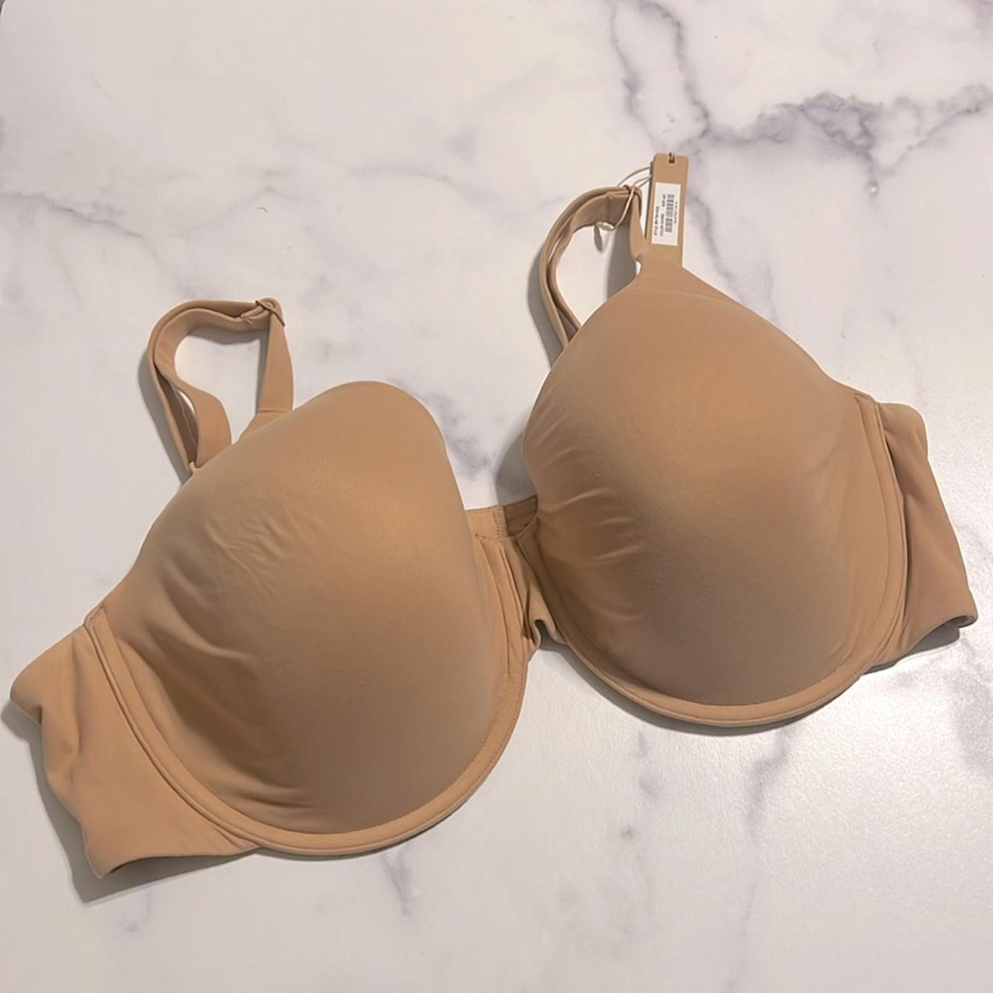 New SKIMS Ochre Fits Everybody T-Shirt Bra, Style BR-TSH-0023 Size 42D New w/Tag