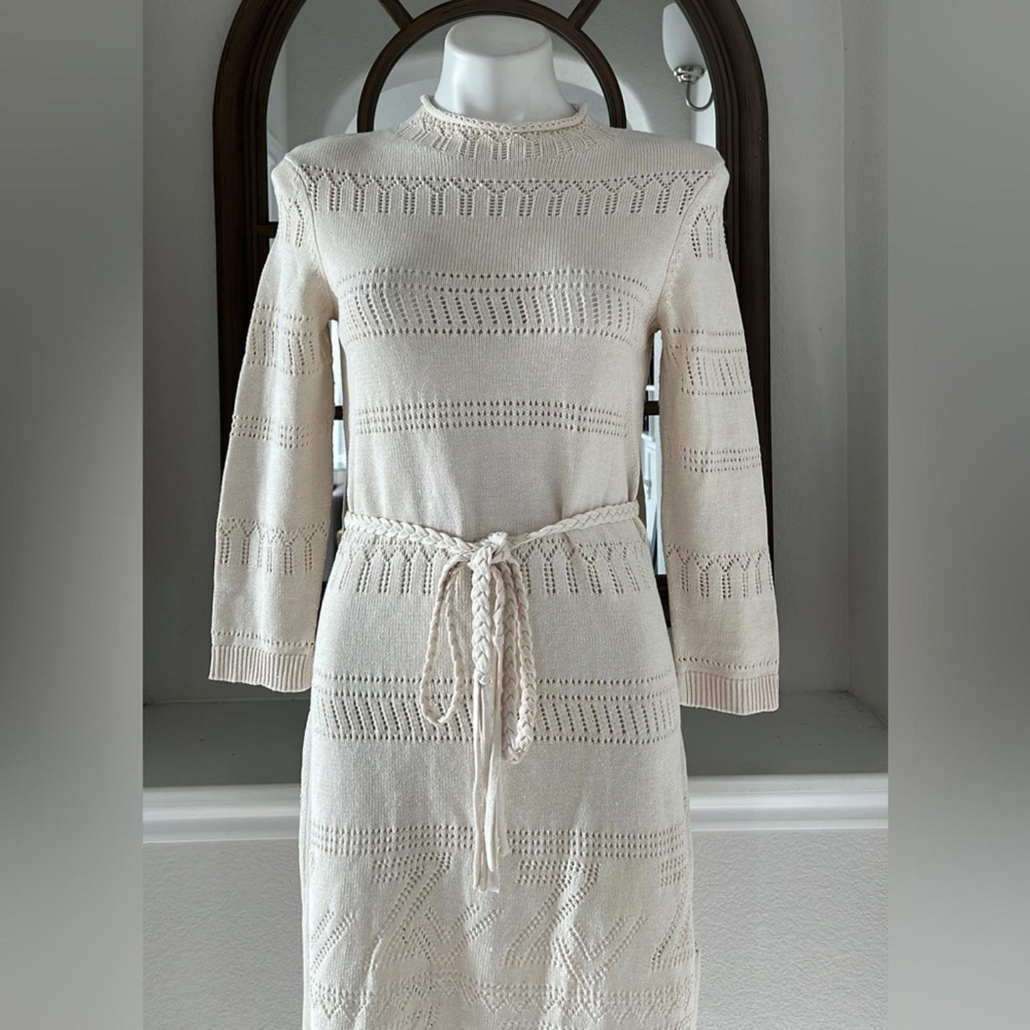 Zadig & Voltaire Cecily ZV Monogrammed Knit Dress, Size M New w/Tag, Retail $548