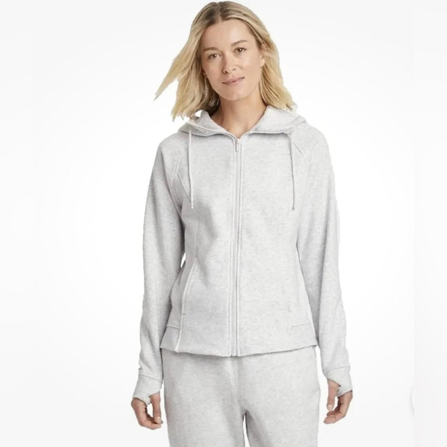2-Piece Set All in Motion Fleece Joggers + Full Zip Hoodie Sweatshirt Size S NWT