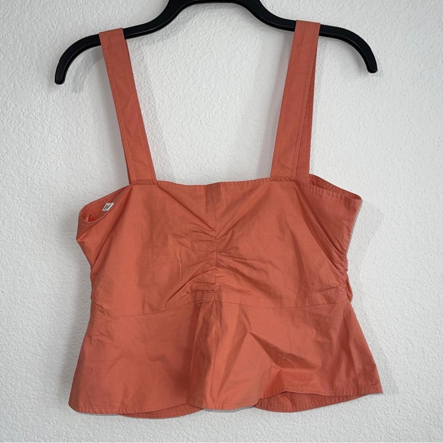 A.L.C. Lilah Cotton Sweetheart Top in Apricot Size 8 New w/Tag Retail $275