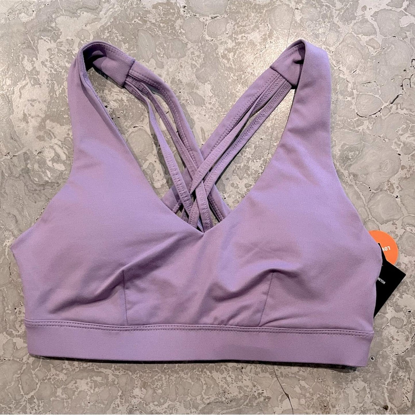 ID Ideology LAVENDER Low Impact Bra, Size XS New w/Tag