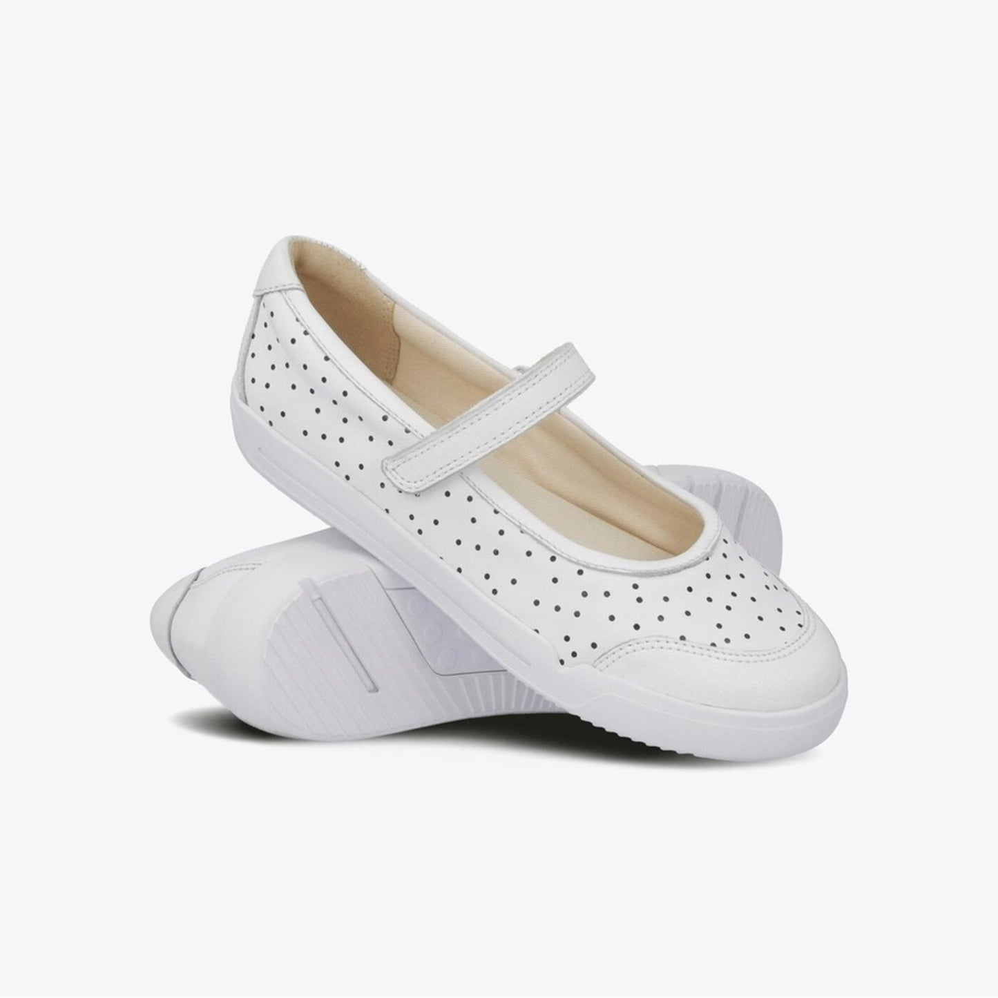NWT Clarks Kid’s Emery Halo T White Leather Sneakers Girls Size UK 6.5G, US 7W