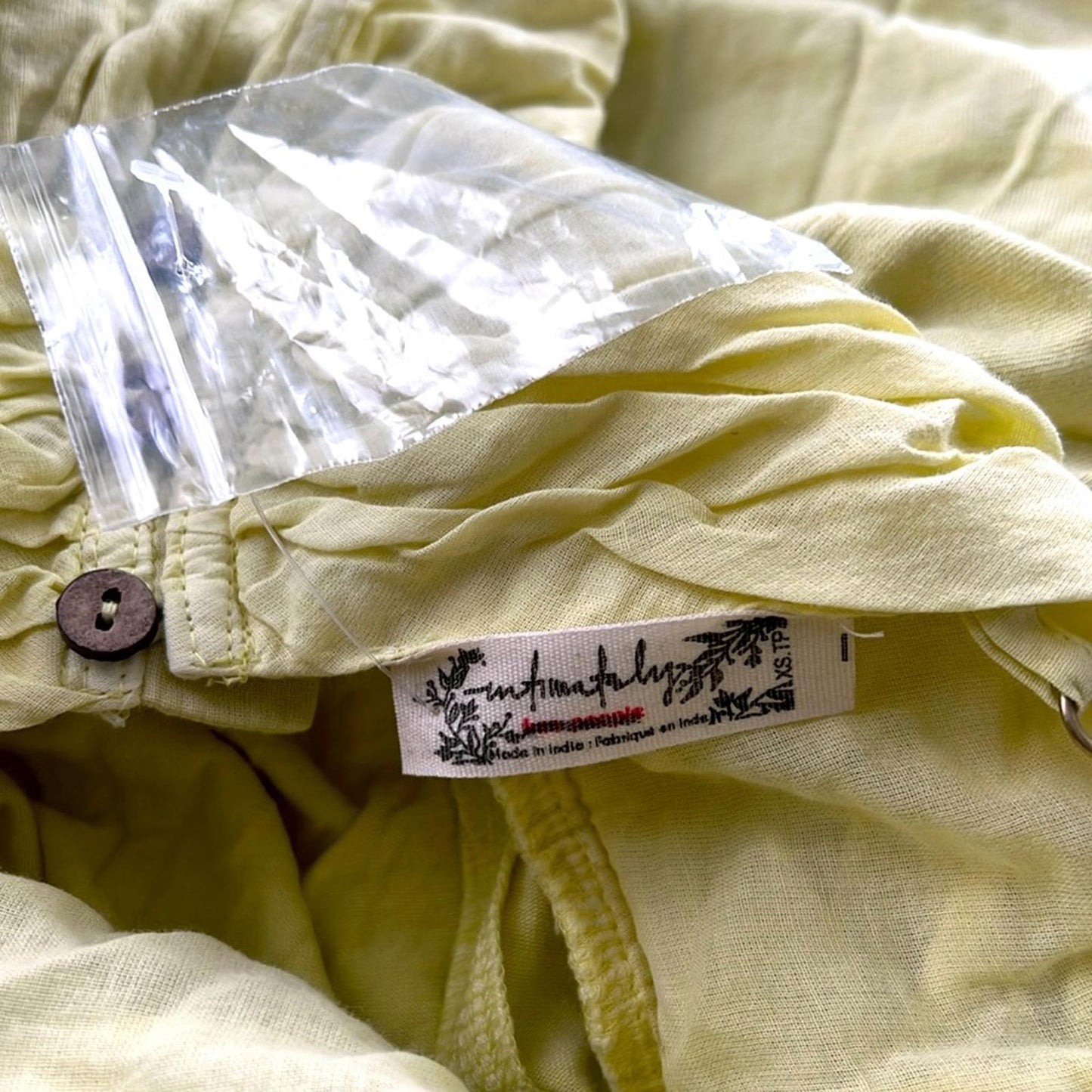 NEW Free People Intimately Heating Up Romper, Yellow Size XS New w/Tag