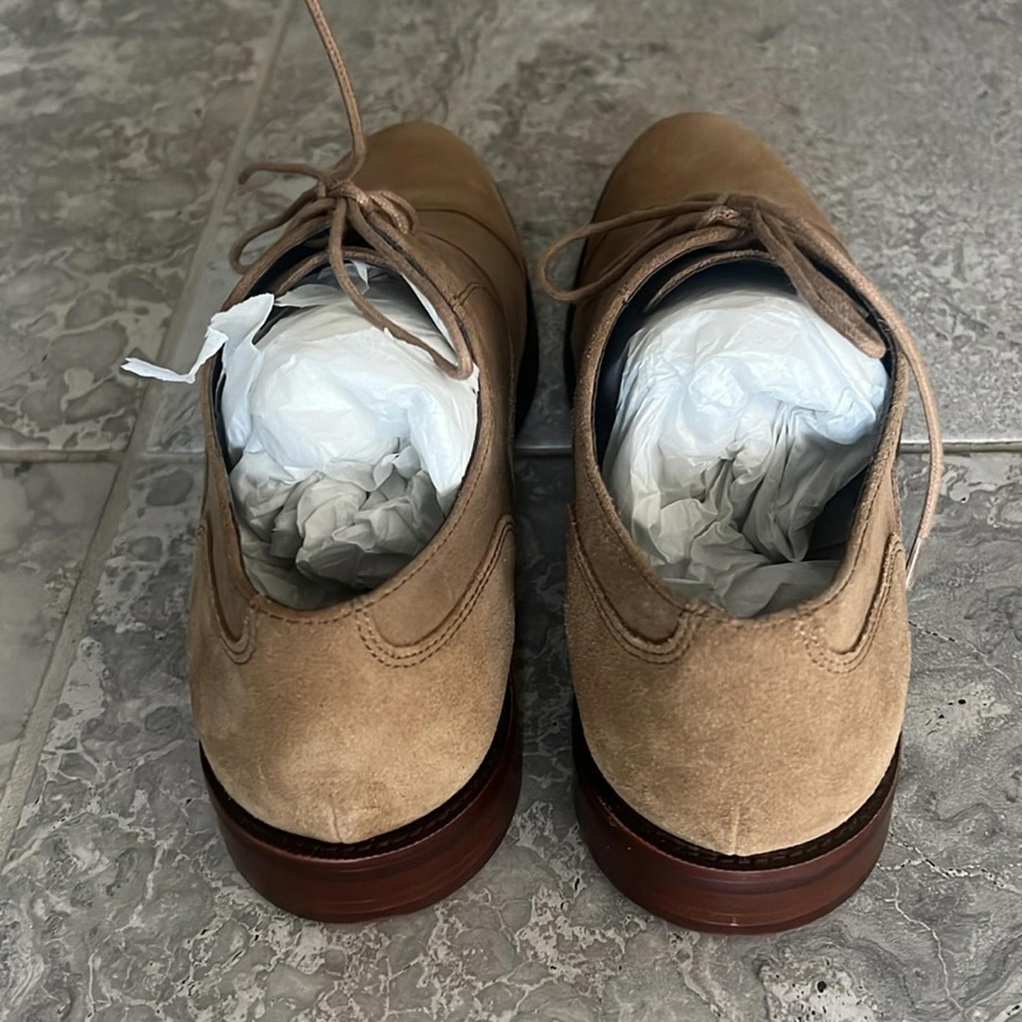 The Men's Store at Bloomingdale's Lace Up Cap Toe Dress Shoes Size 9 NEW $195