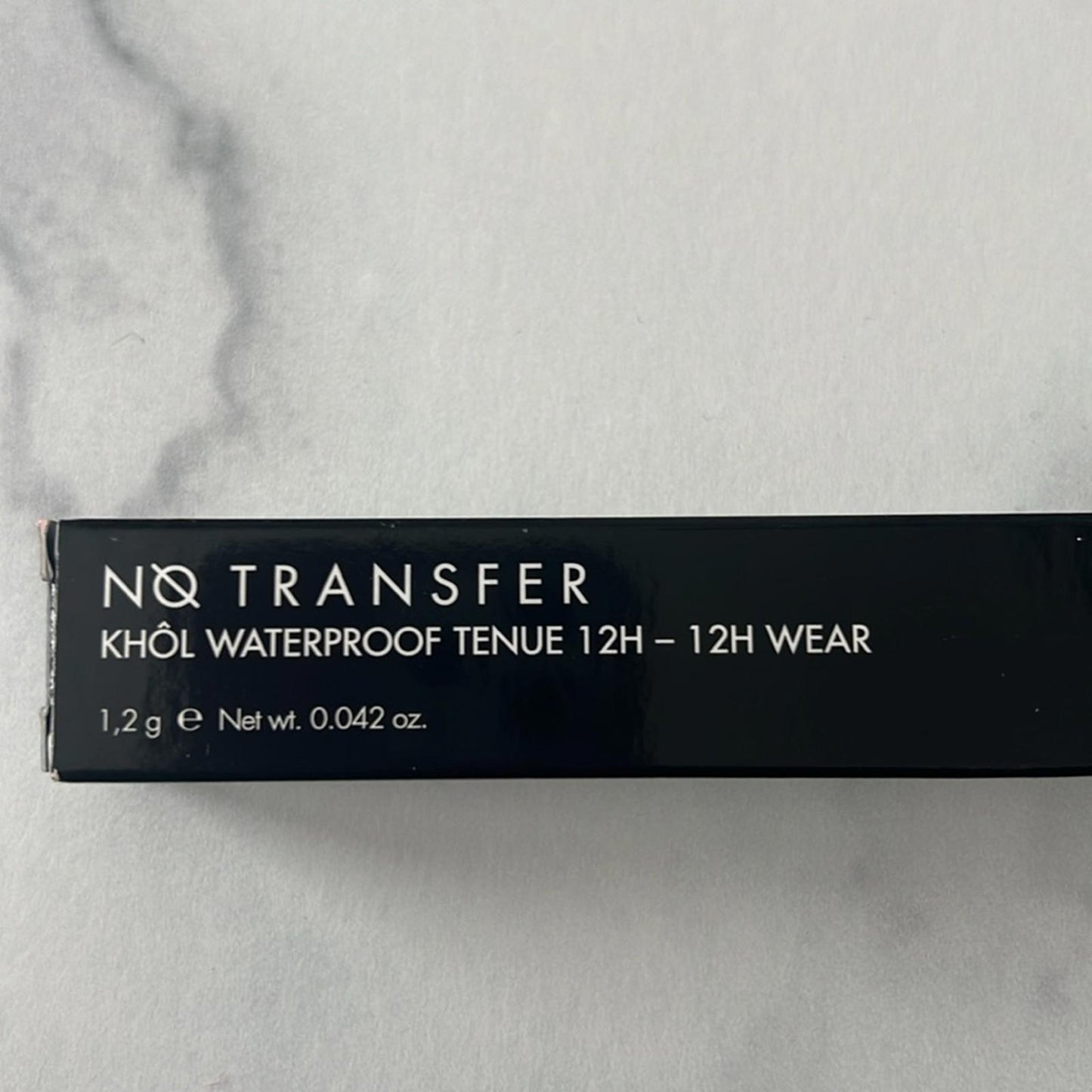 Black|Up Paris NO TRANSFER 12hr Wear Waterproof Kohl Pencil NKT 10M, NEW