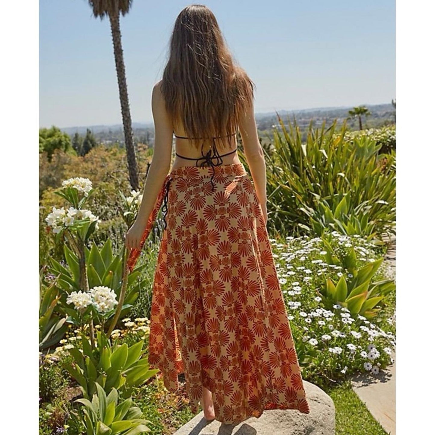 NEW Free People Intimately Beach Party Sarong, Size L New w/o Tag