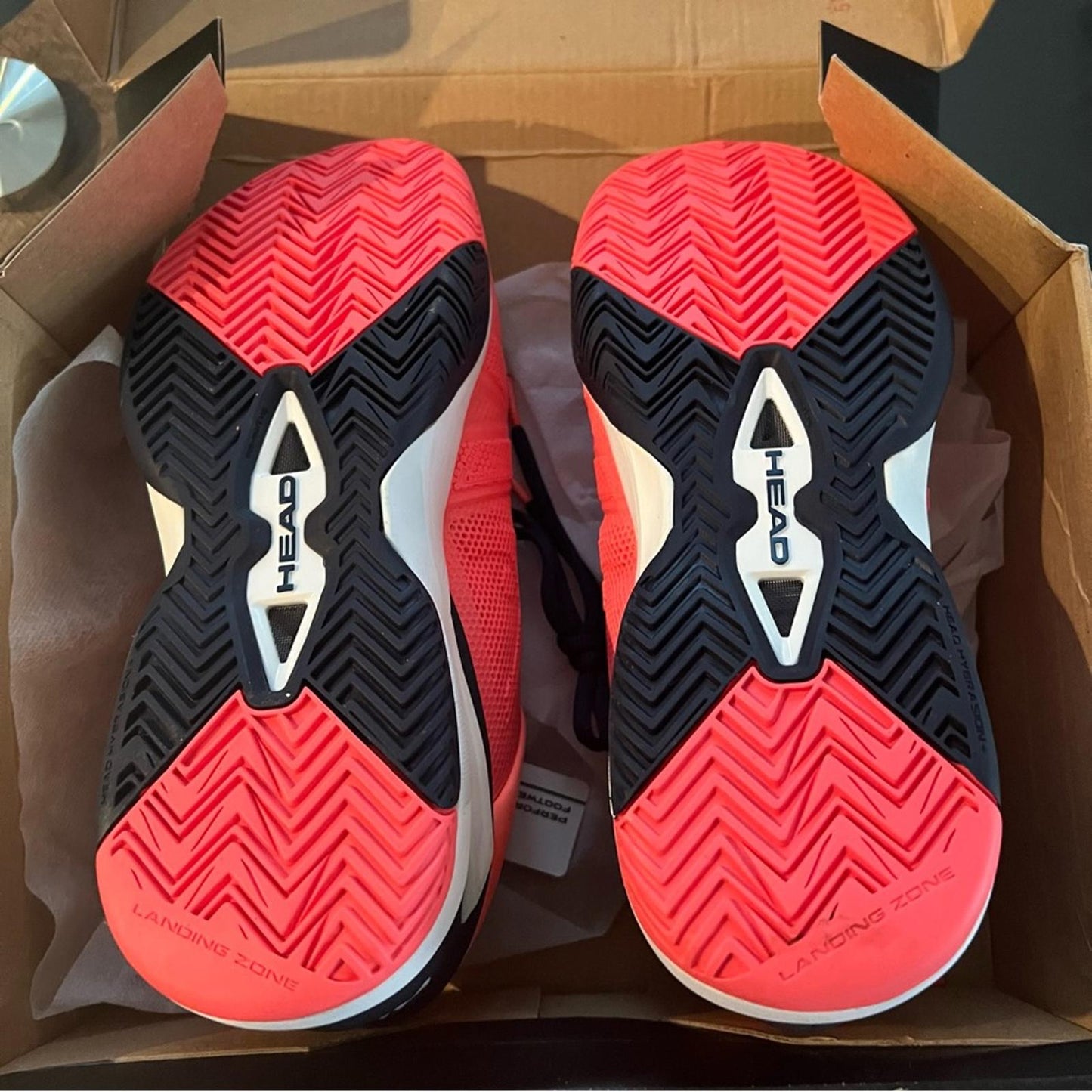 Head Revolt Pro 2.5 Tennis Shoes in Coral/Navy, Size 8 New in Box DISCONTINUED!
