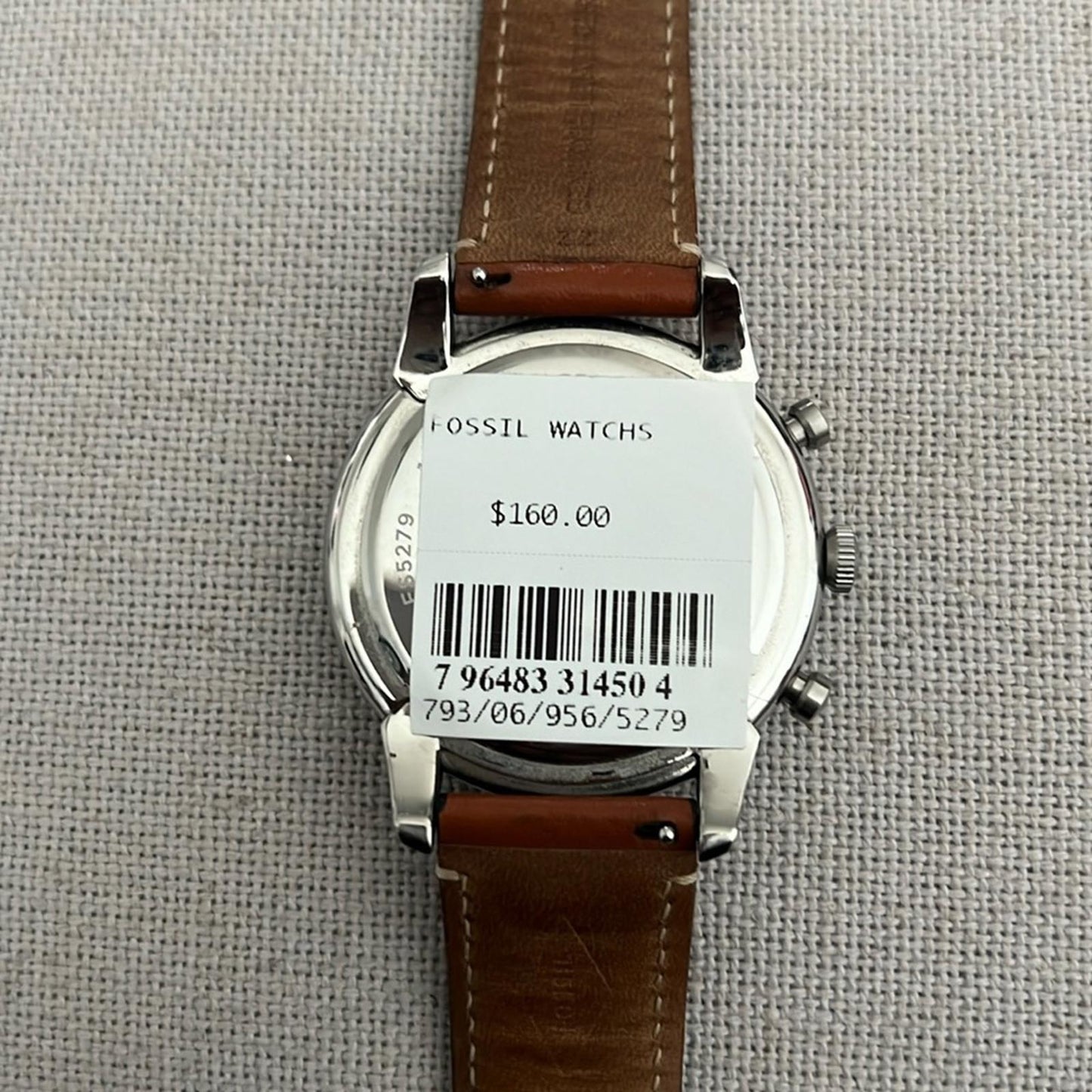 Fossil Men’s Townsman Chronograph Stainless Steel Watch
FS5279 - PreLoved